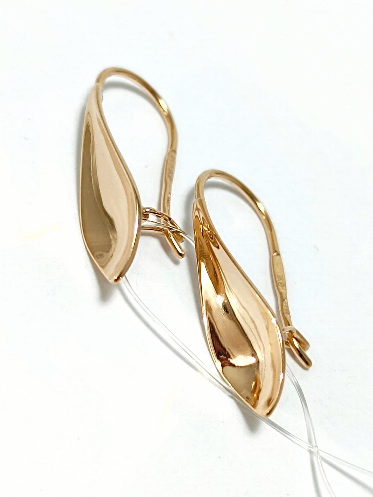 Золотые серьги женские