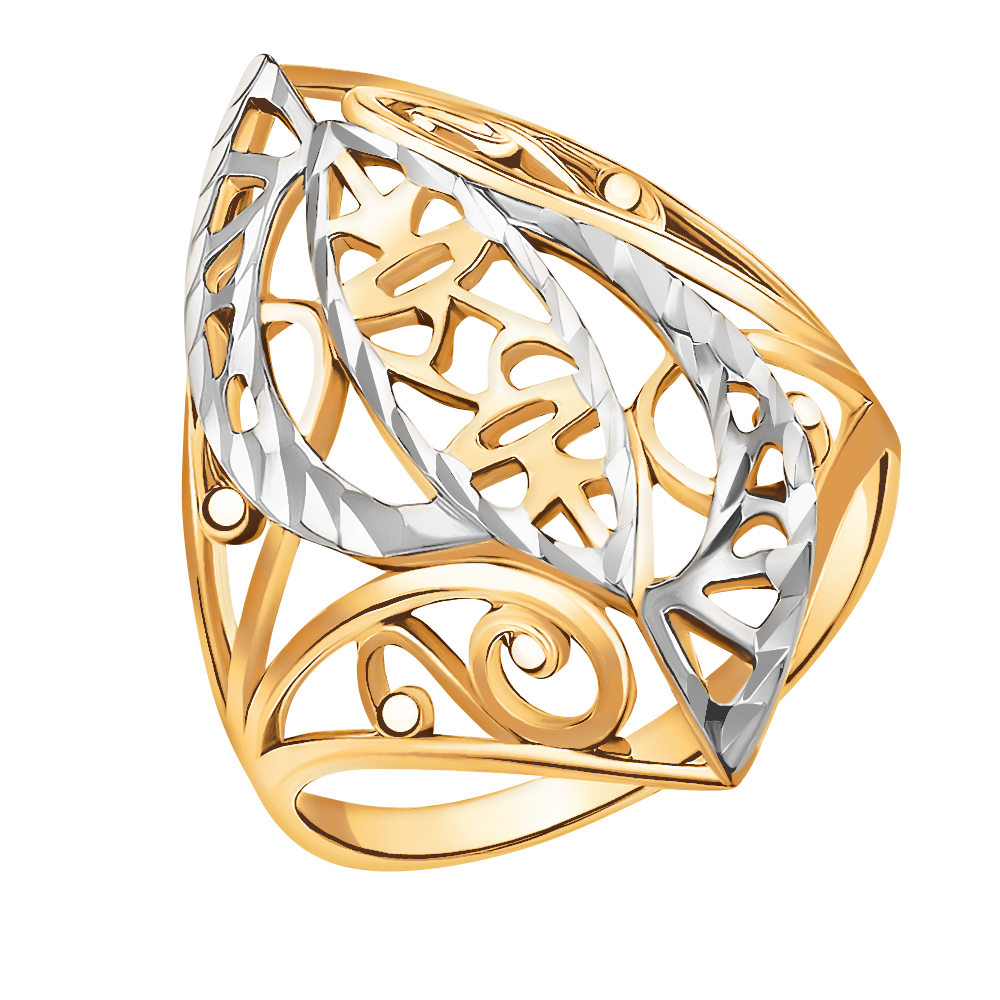 Золотое кольцо женское