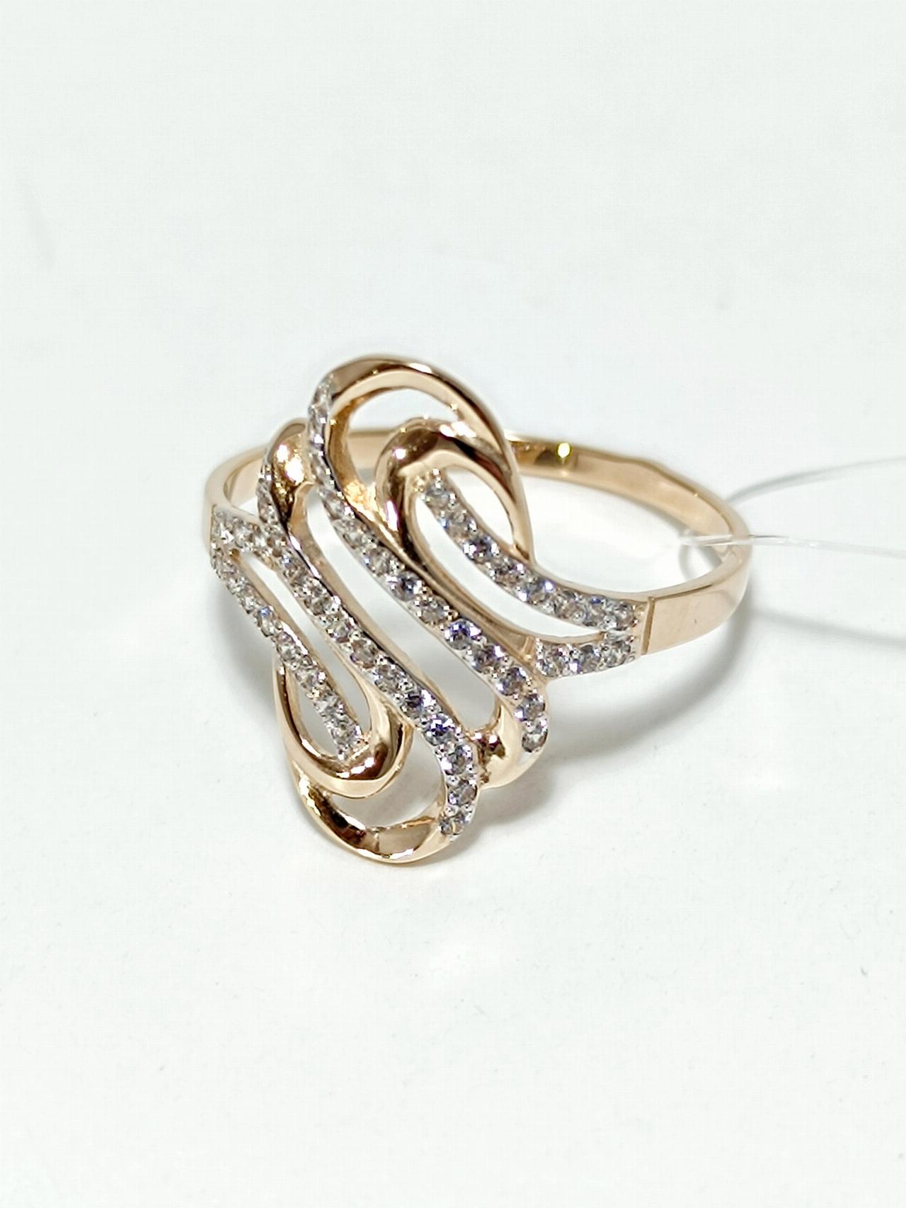 Золотое кольцо женское