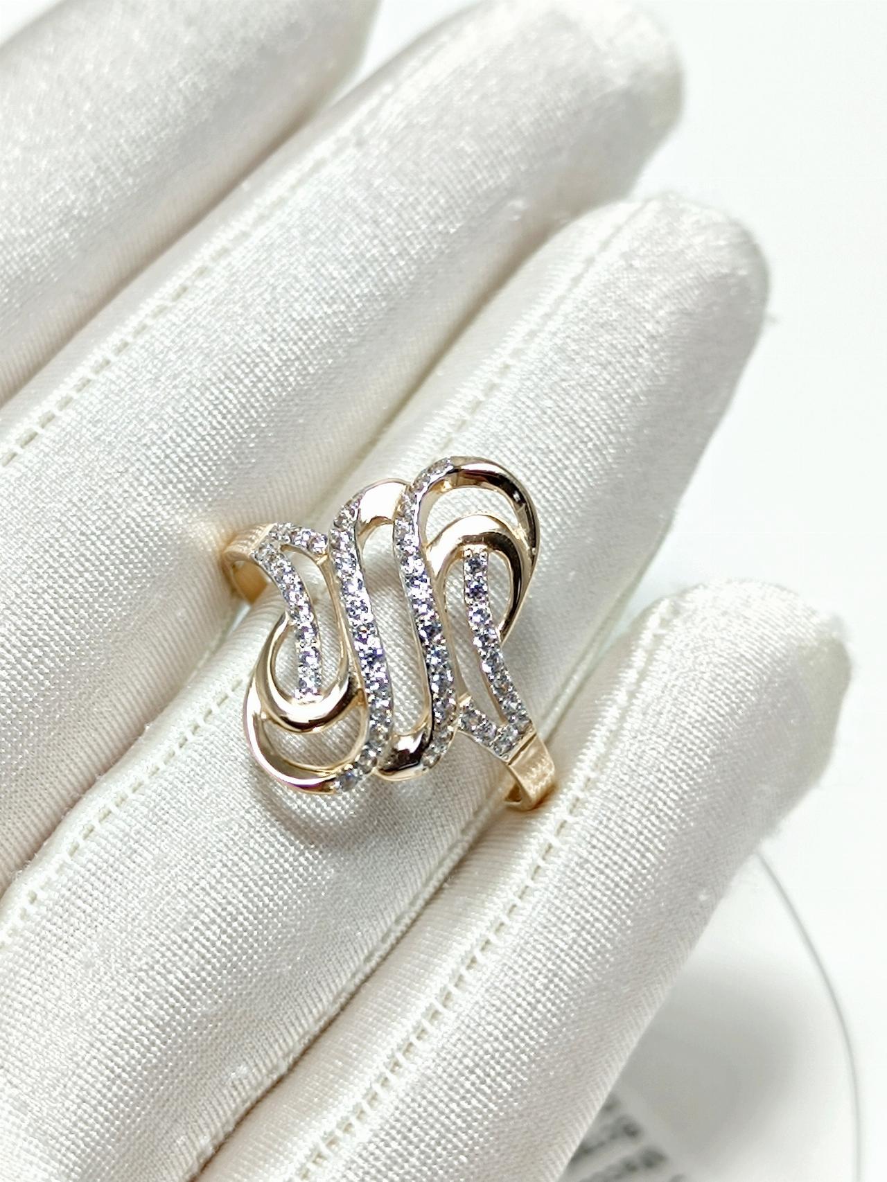 Золотое кольцо женское