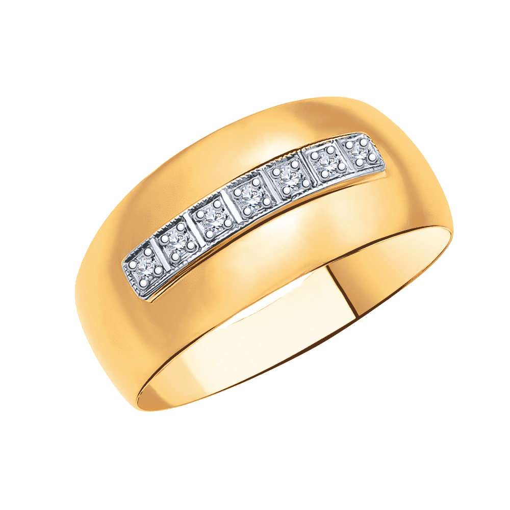 Золотое кольцо женское