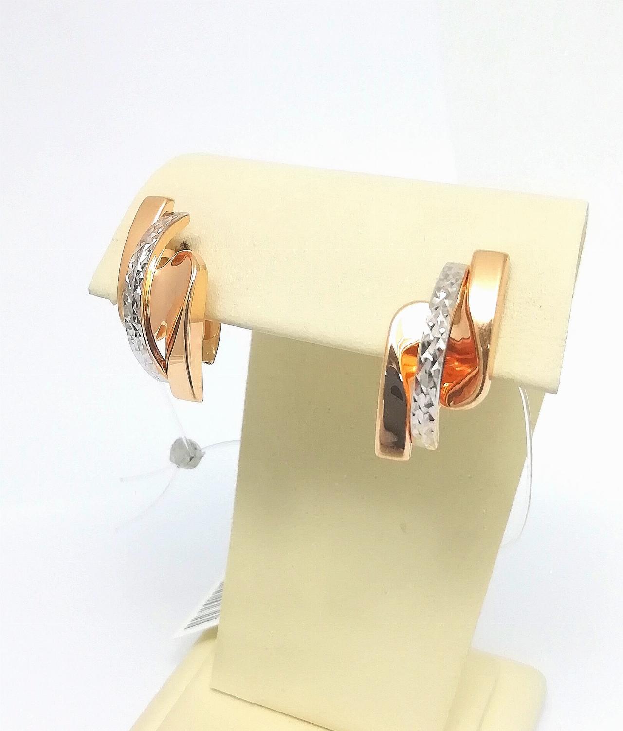 Золотые серьги женские