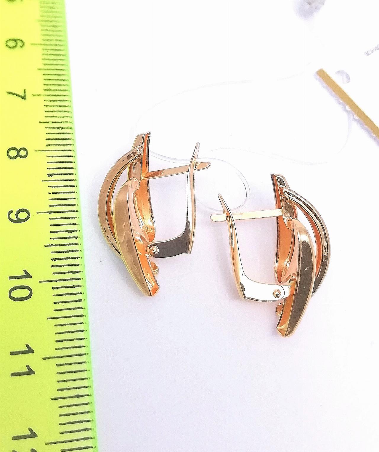 Золотые серьги женские