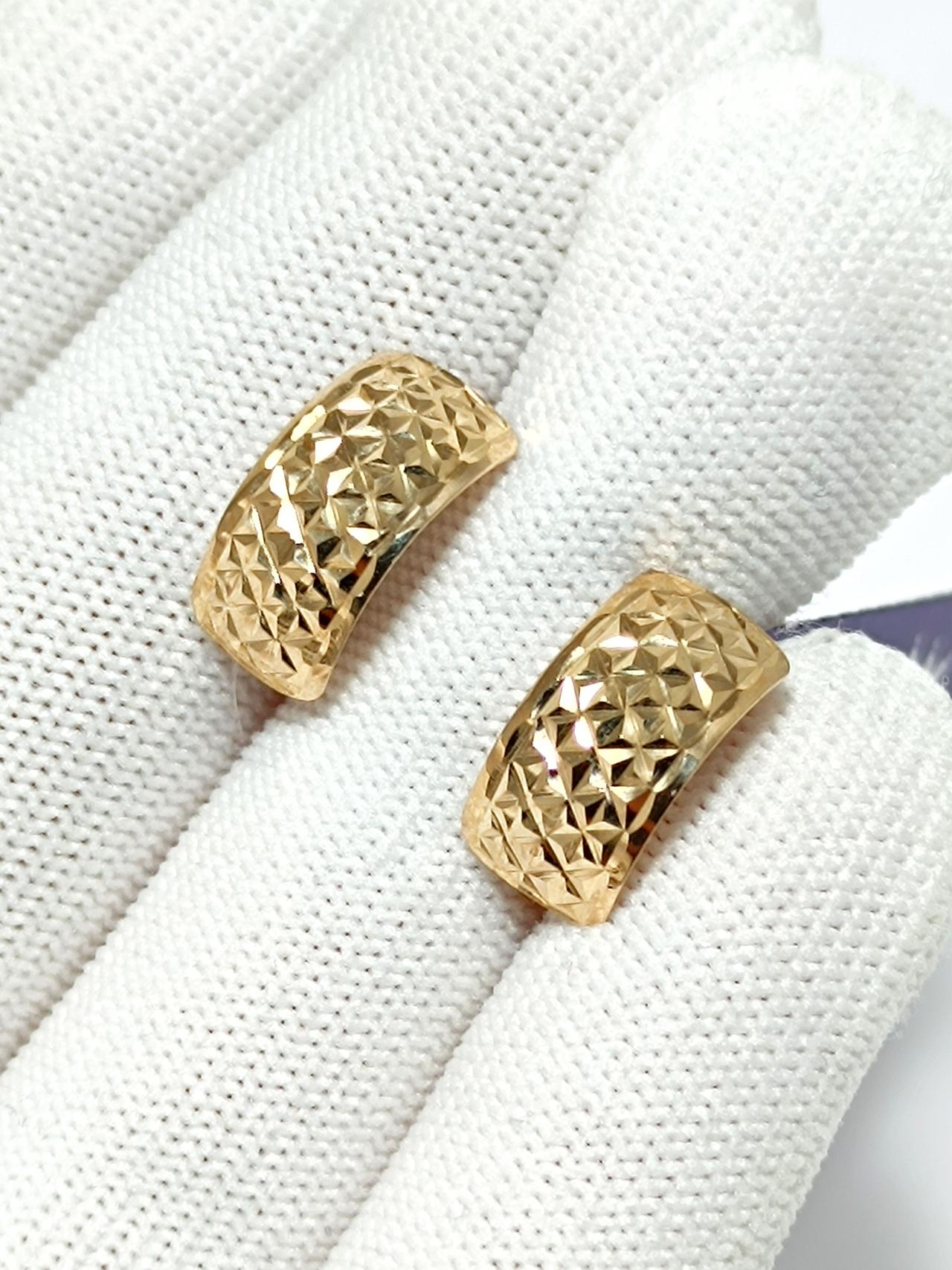 Золотые серьги женские