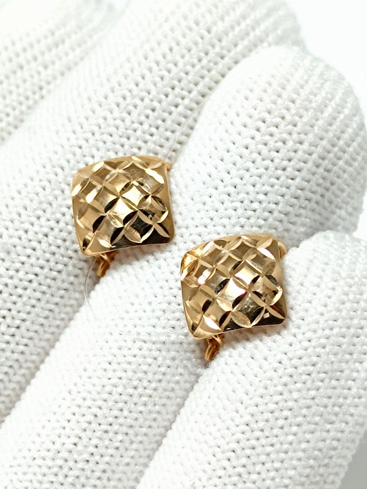 Золотые серьги женские