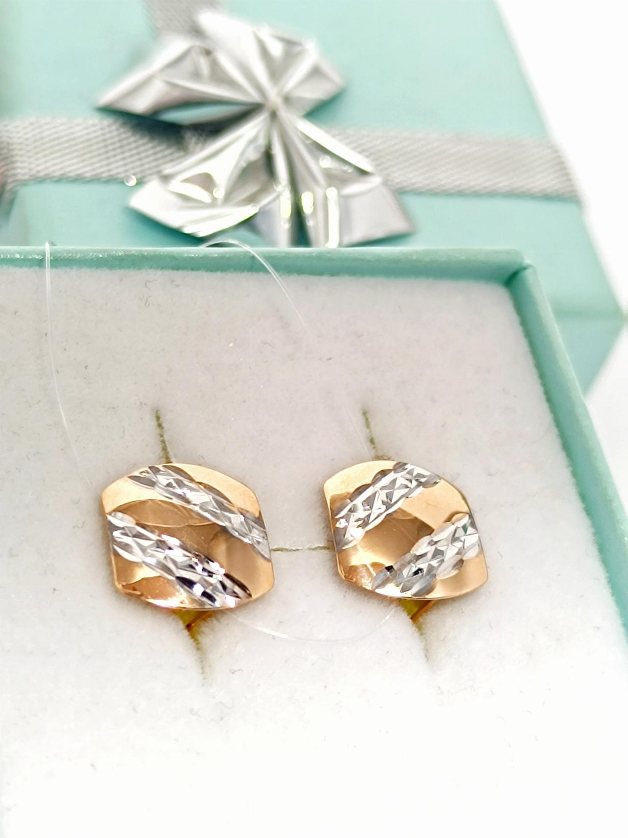 Золотые серьги женские