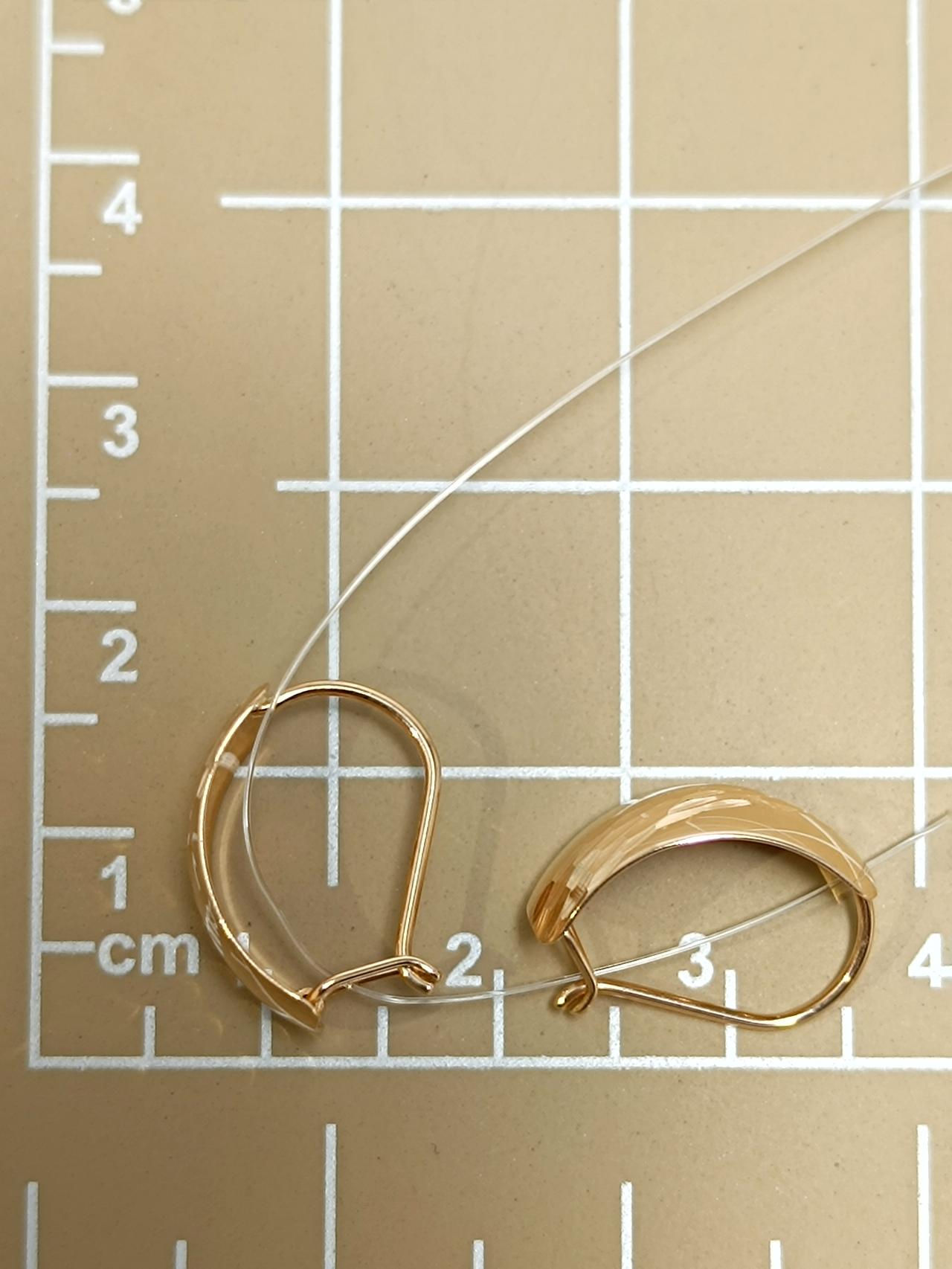 Золотые серьги женские