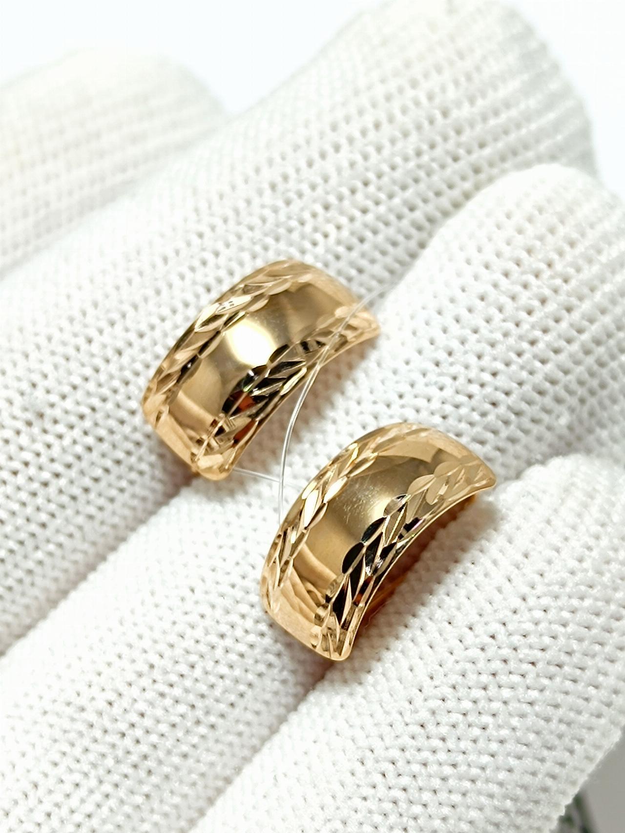 Золотые серьги женские