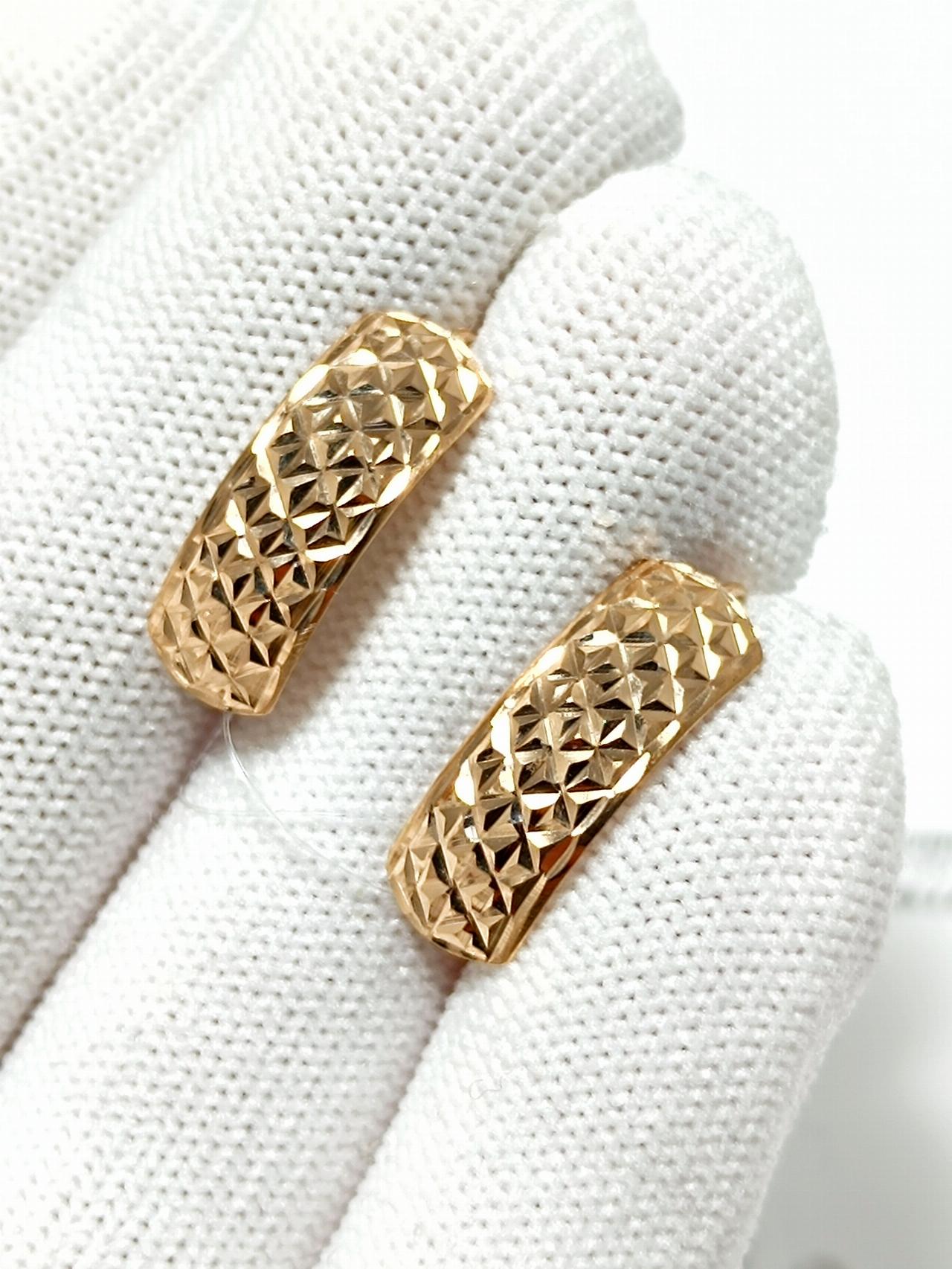 Золотые серьги женские