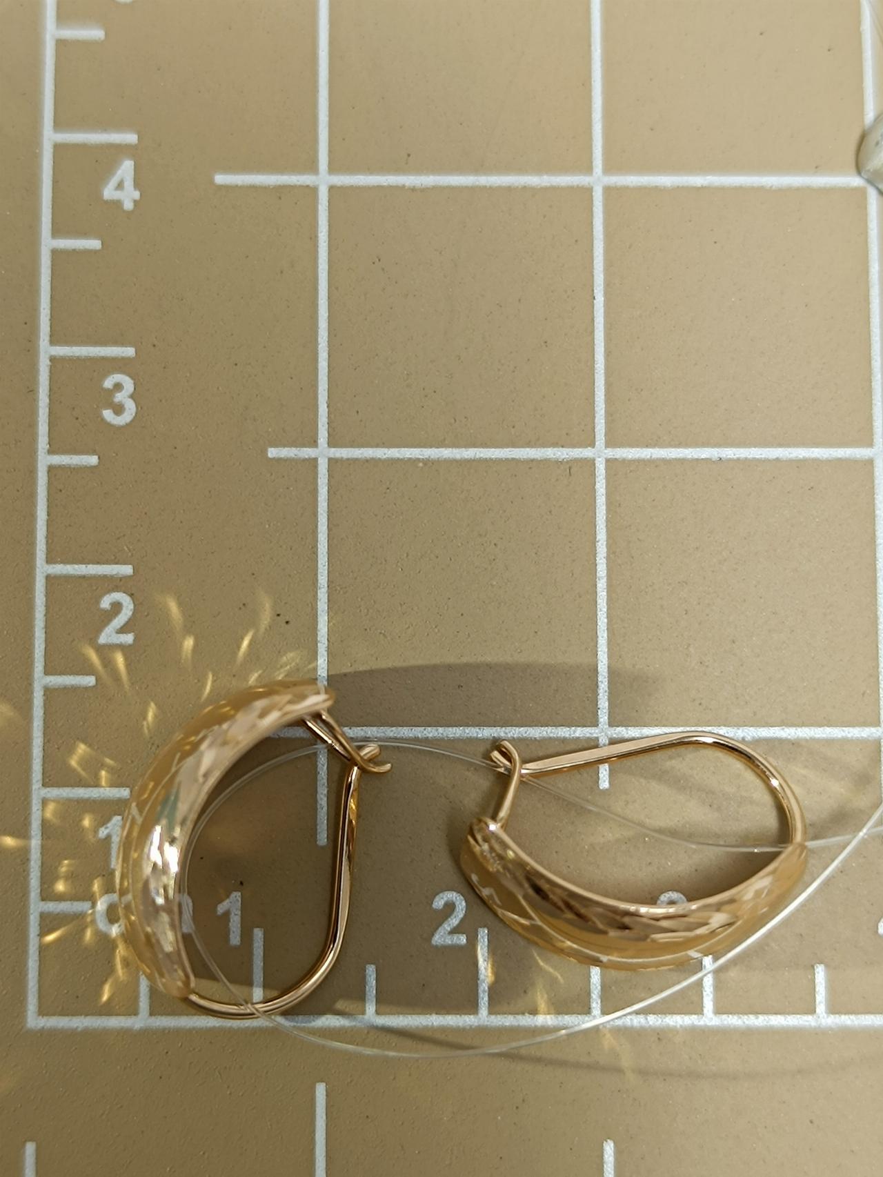 Золотые серьги женские