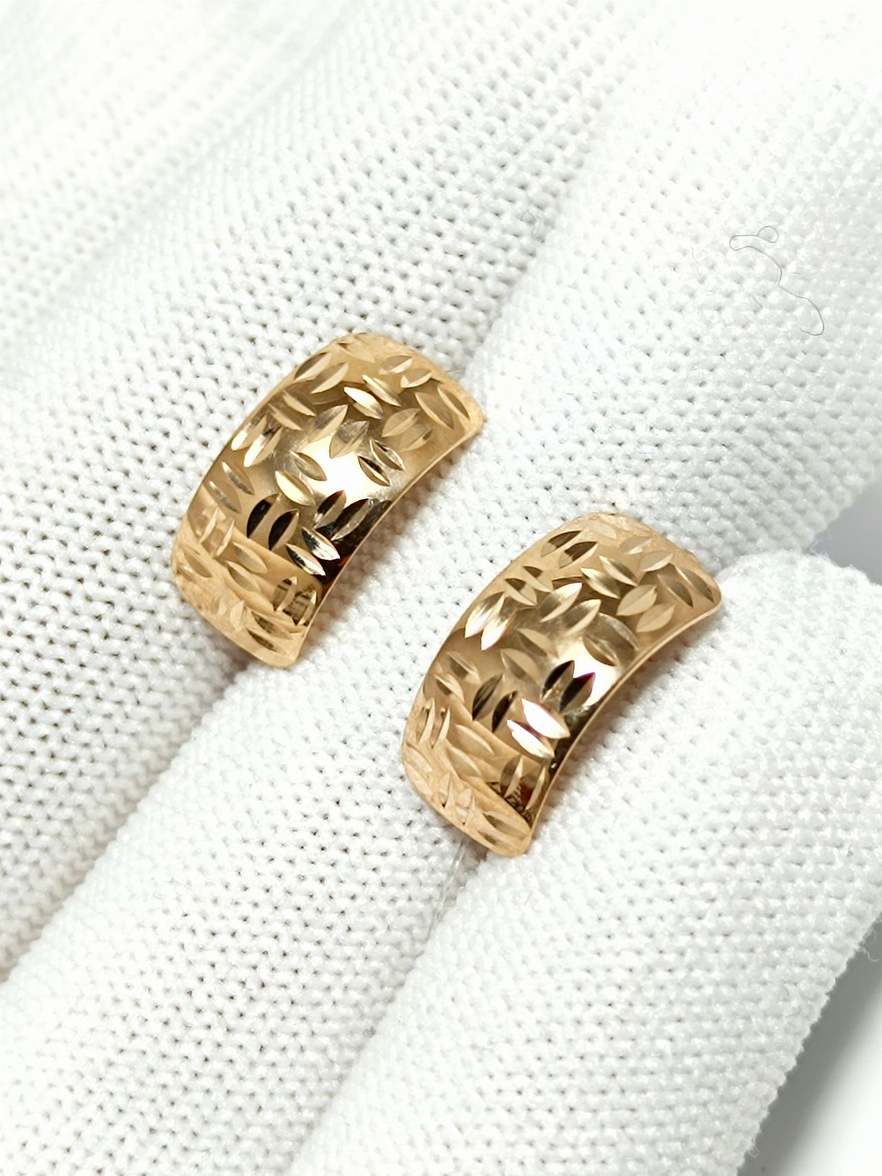 Золотые серьги женские