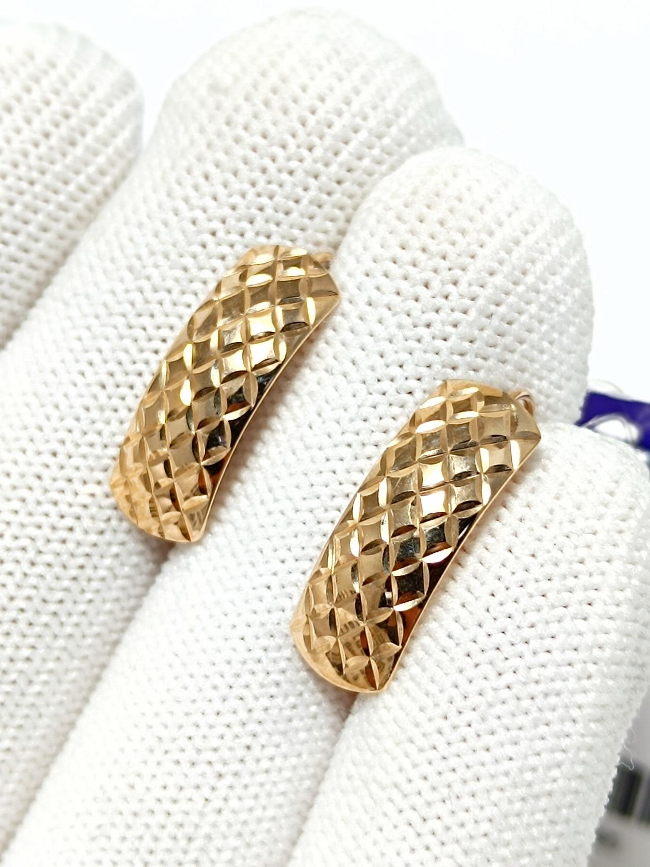 Золотые серьги женские