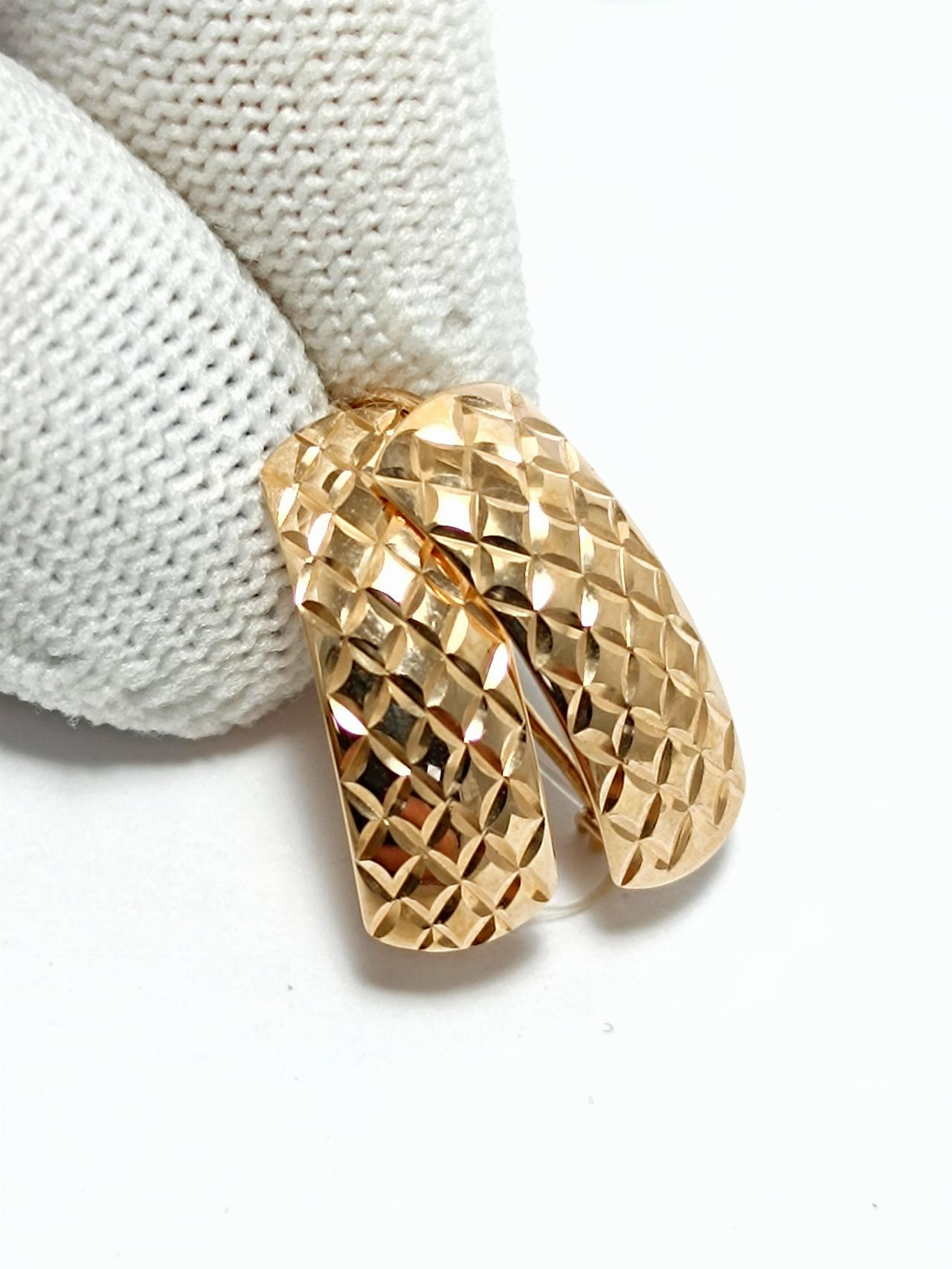 Золотые серьги женские