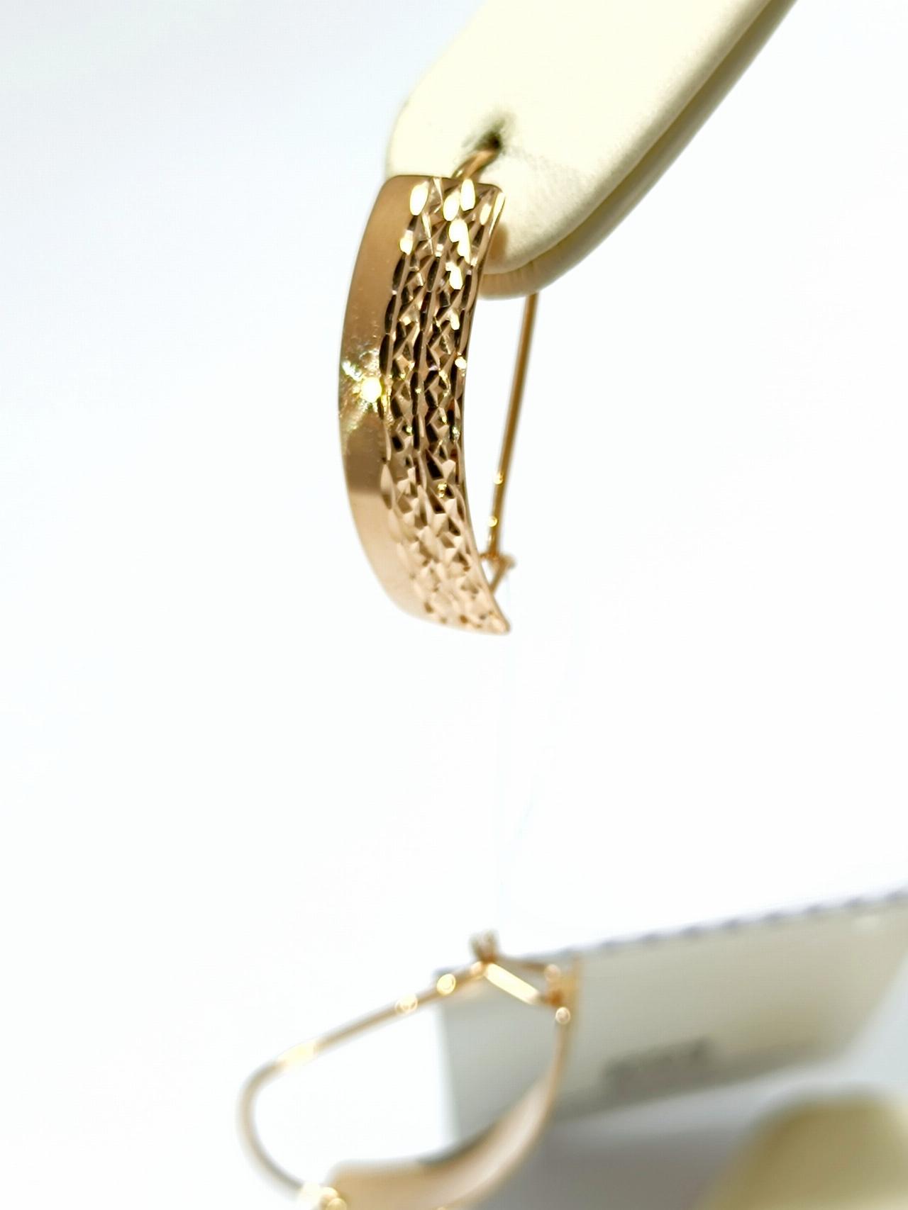 Золотые серьги женские