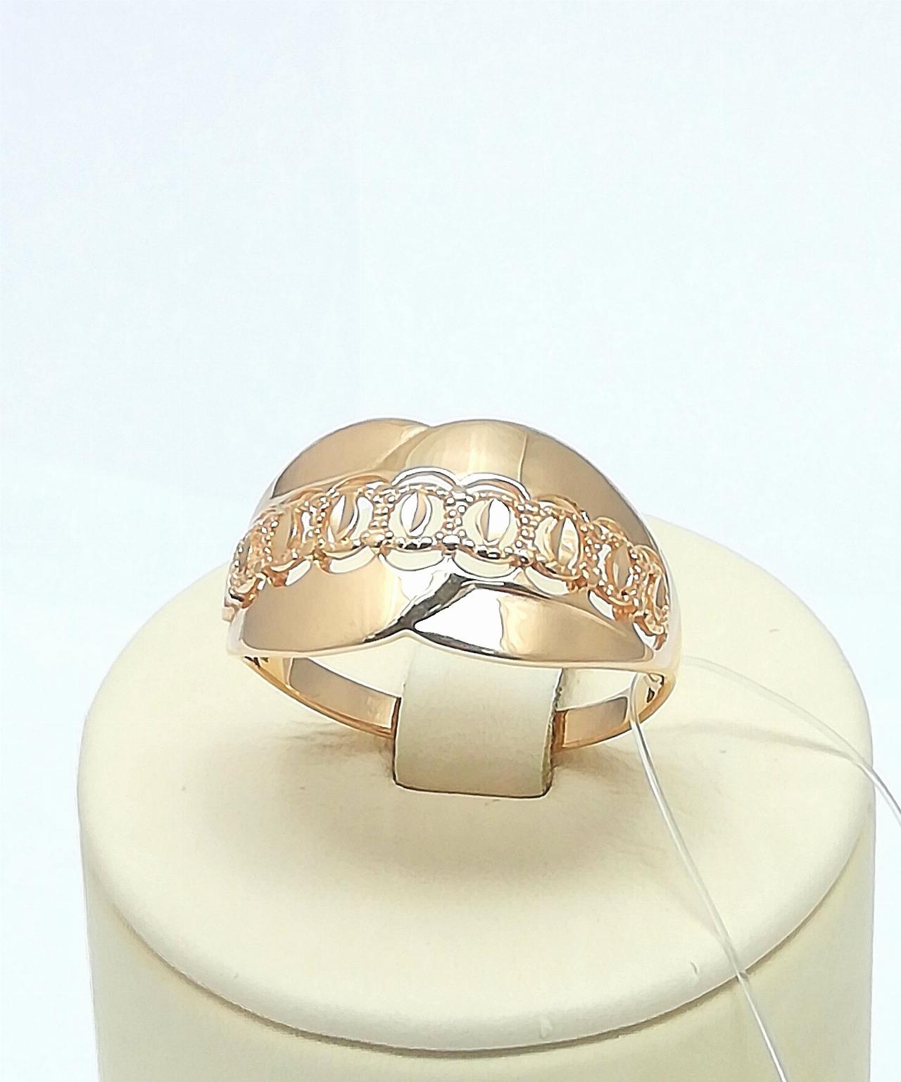 Золотое кольцо женское