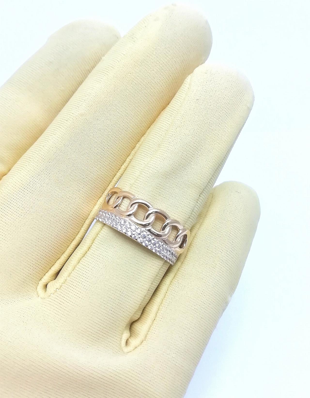 Золотое кольцо женское