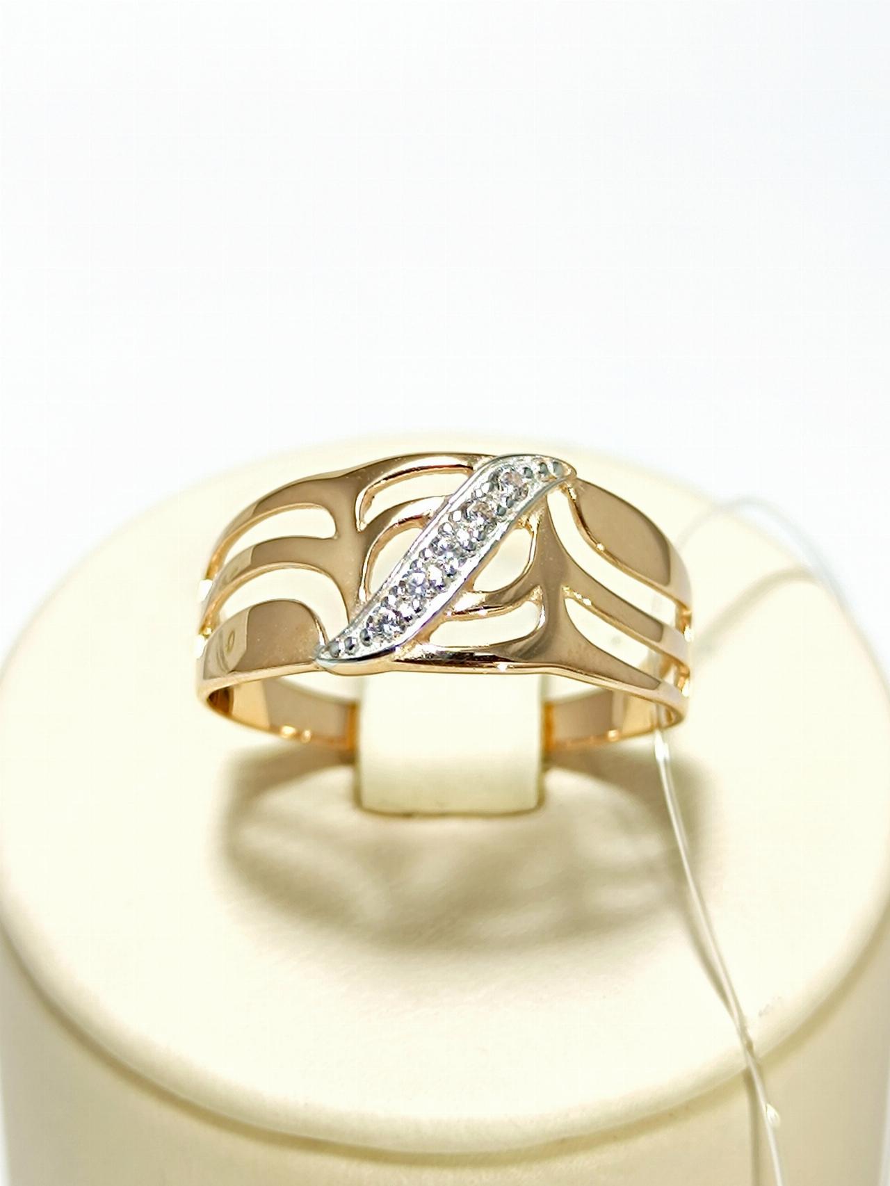 Золотое кольцо женское