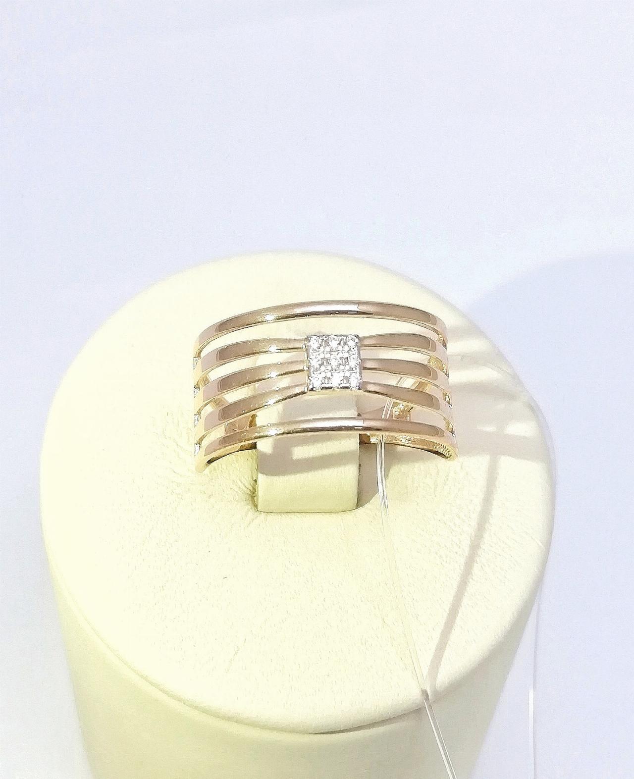 Золотое кольцо женское