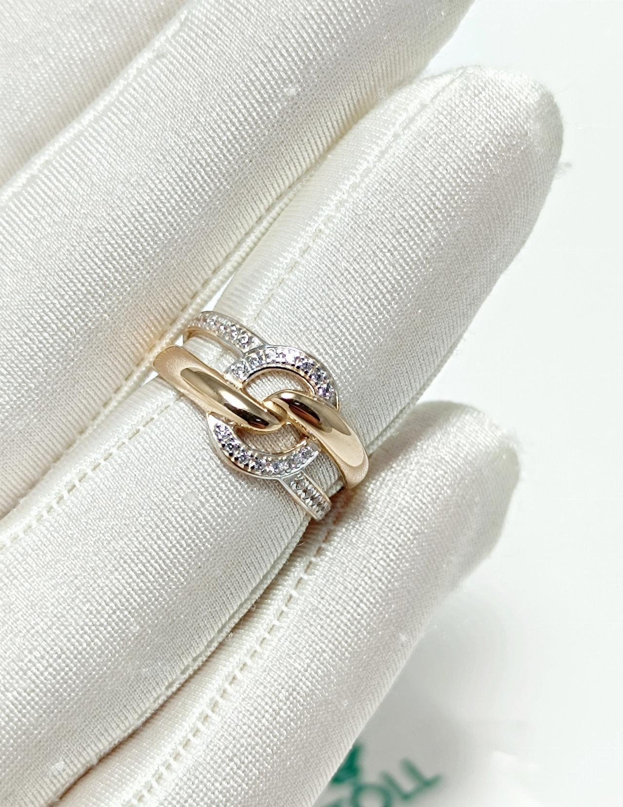 Золотое кольцо женское