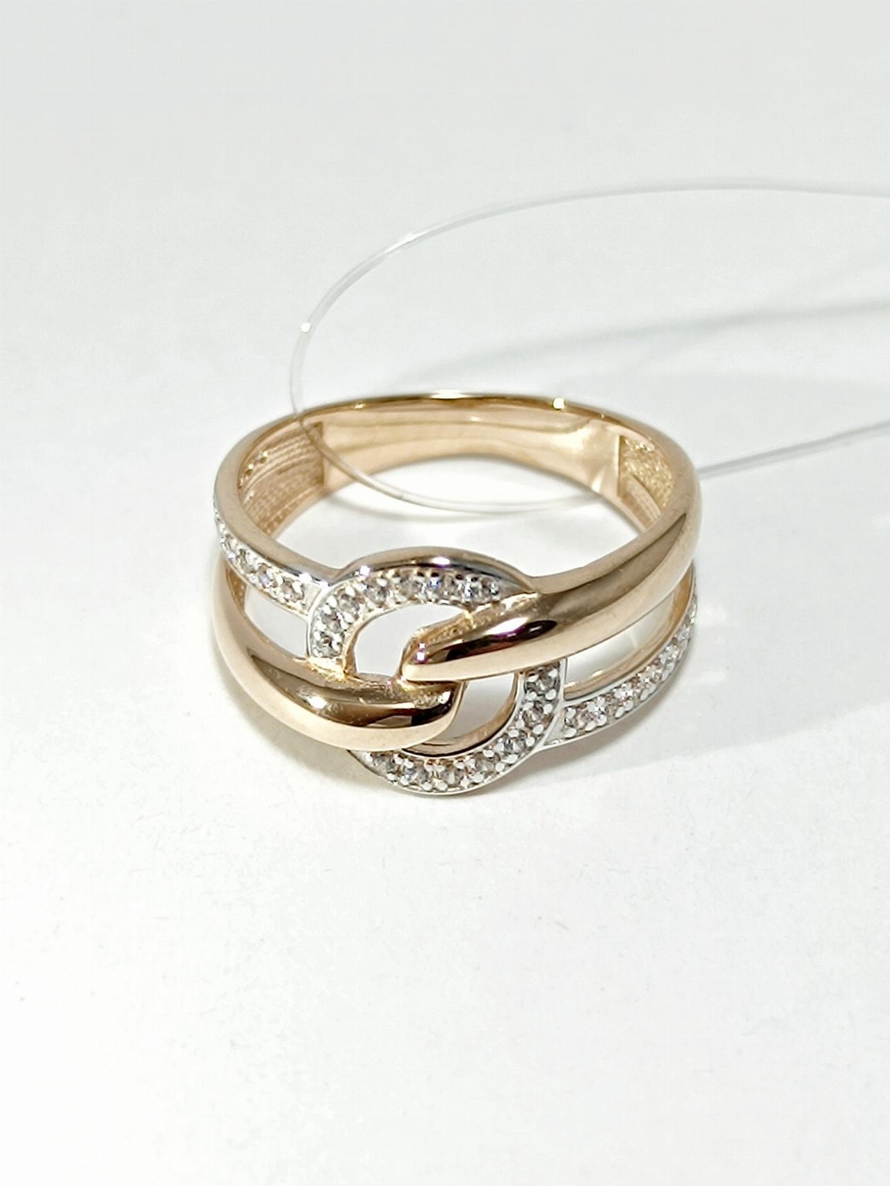 Золотое кольцо женское