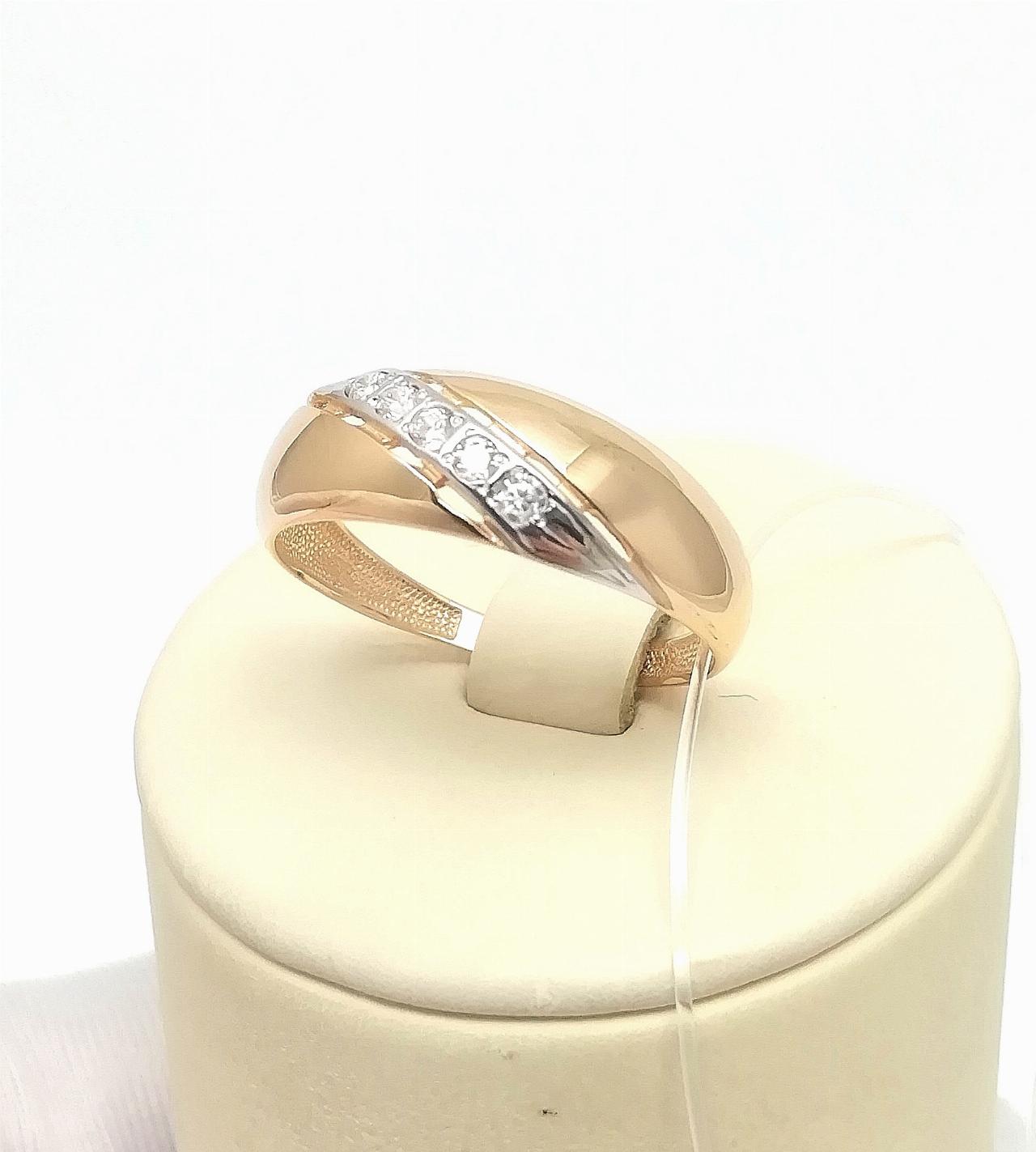 Золотое кольцо женское