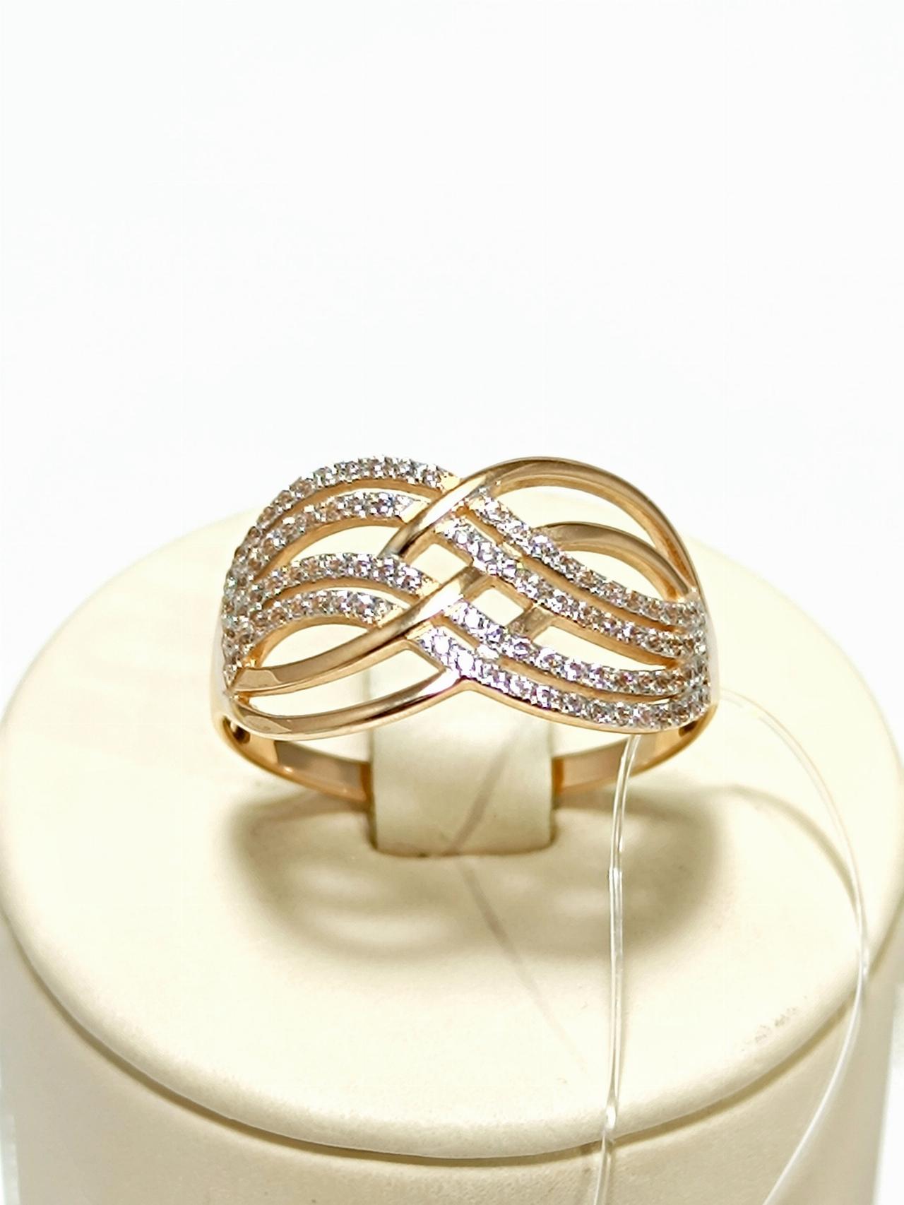 Золотое кольцо женское