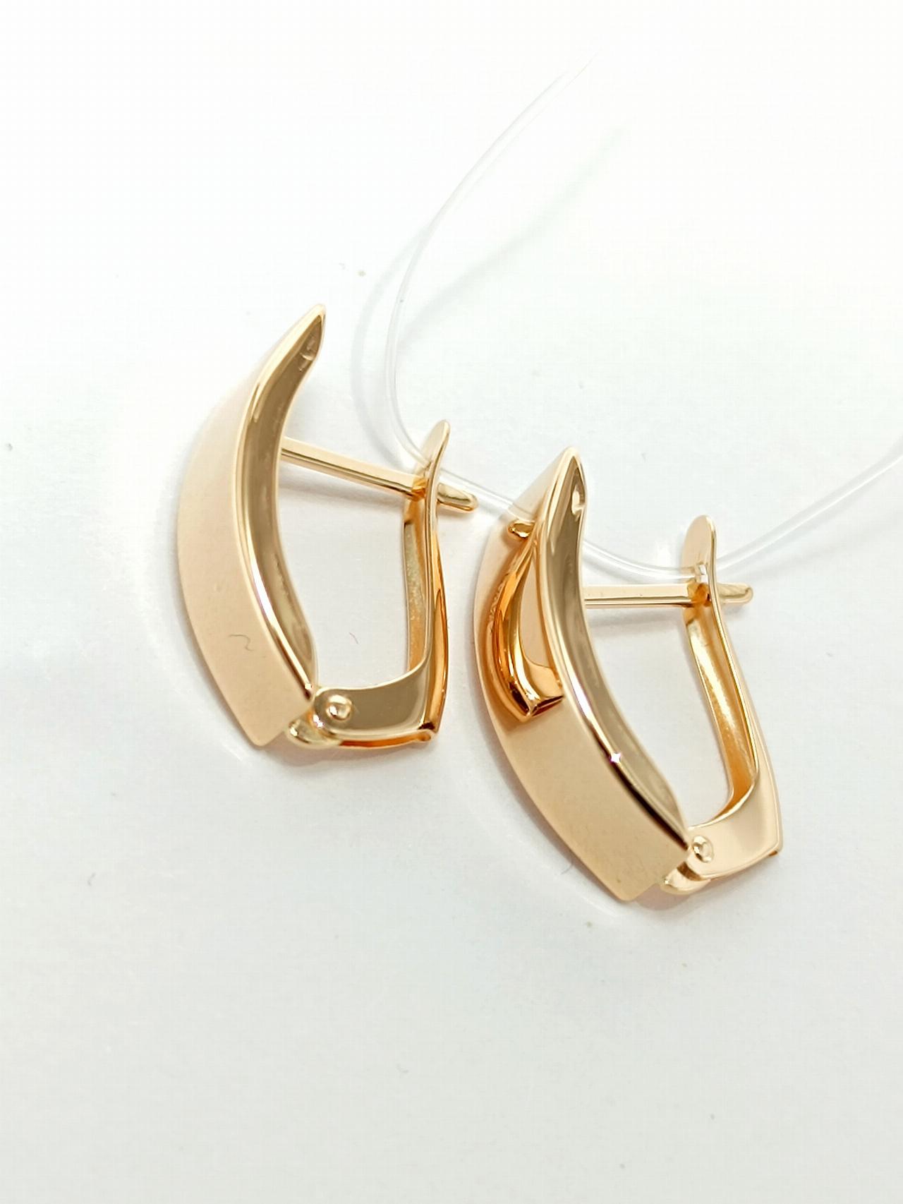 Золотые серьги женские
