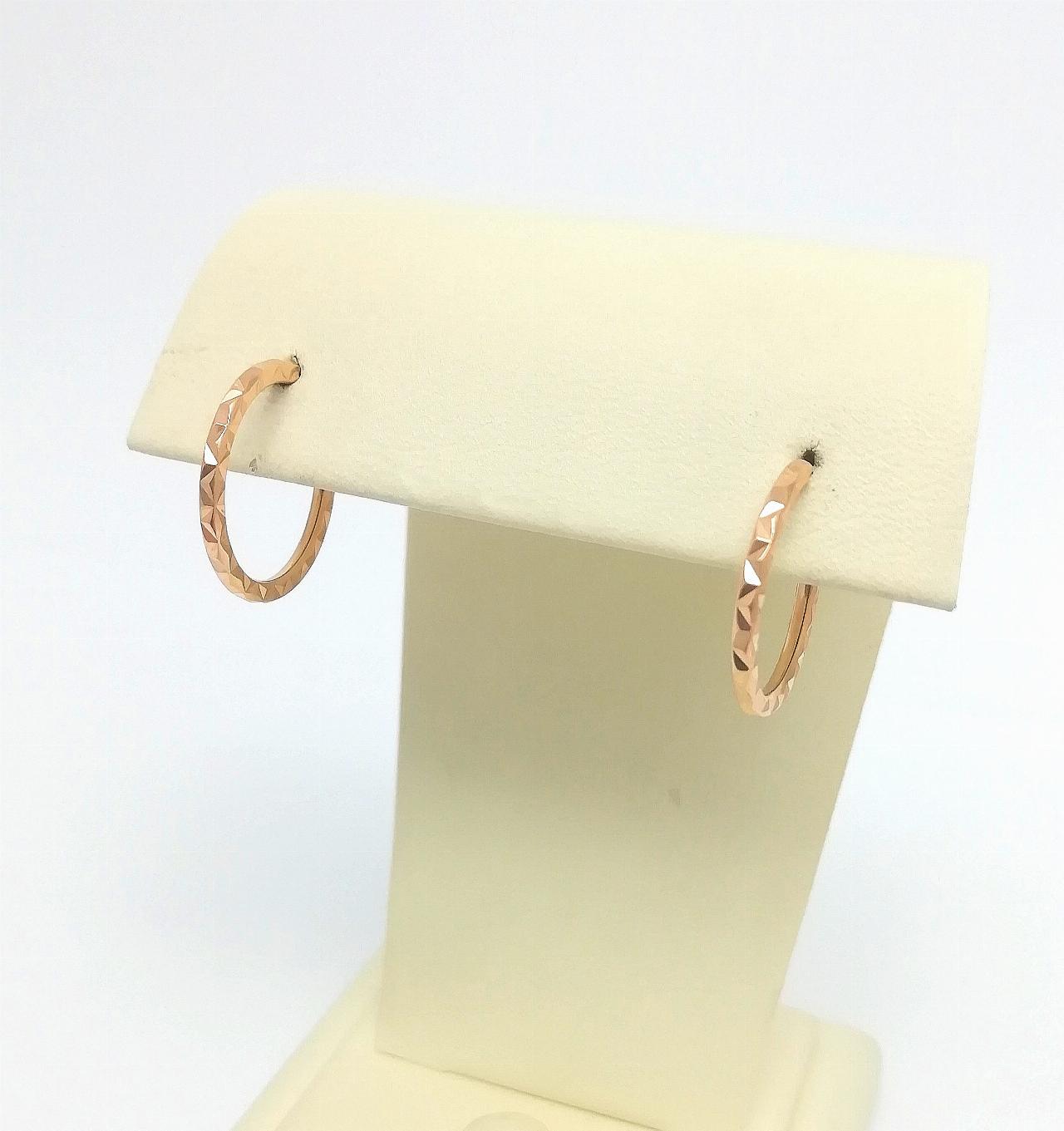 Золотые серьги конго