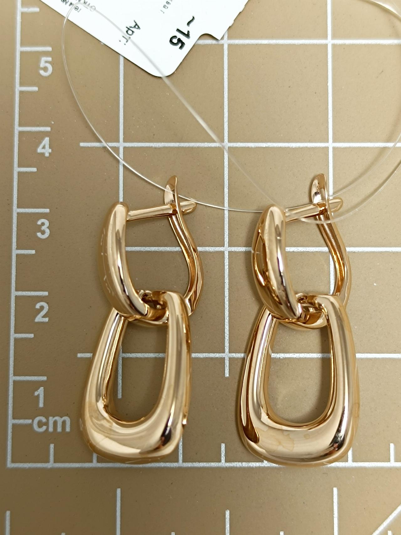 Золотые серьги женские