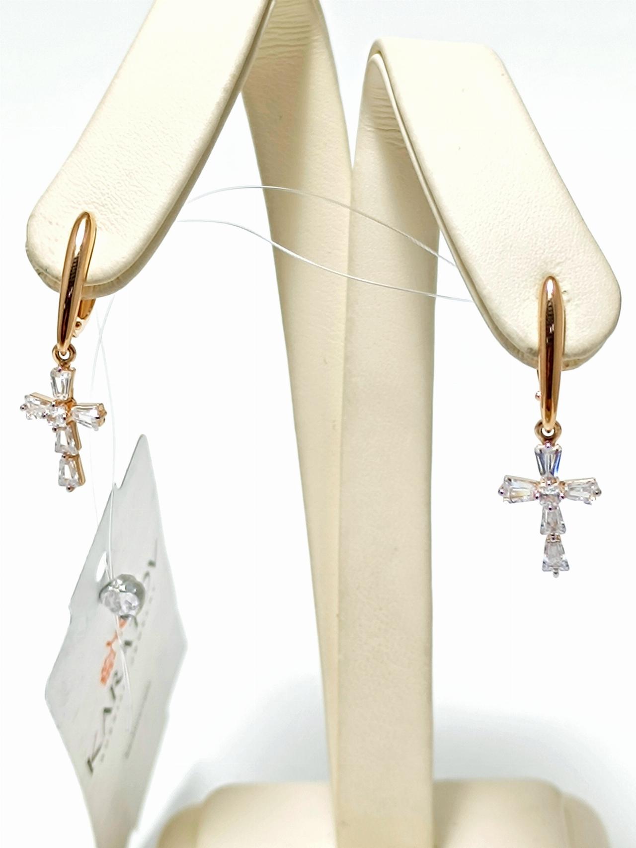 Золотые серьги женские