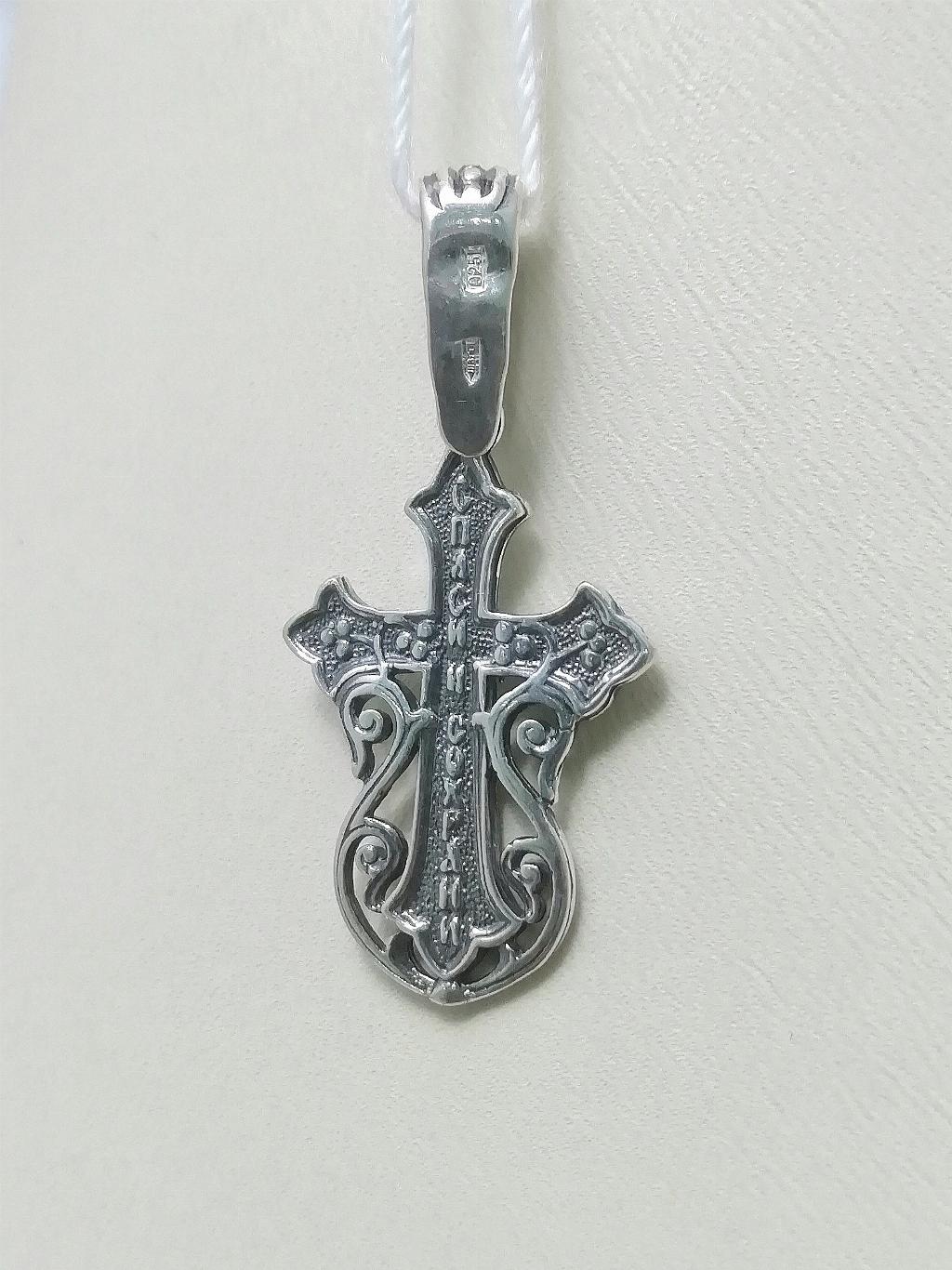 Серебро крест дк081123-212 2,30г