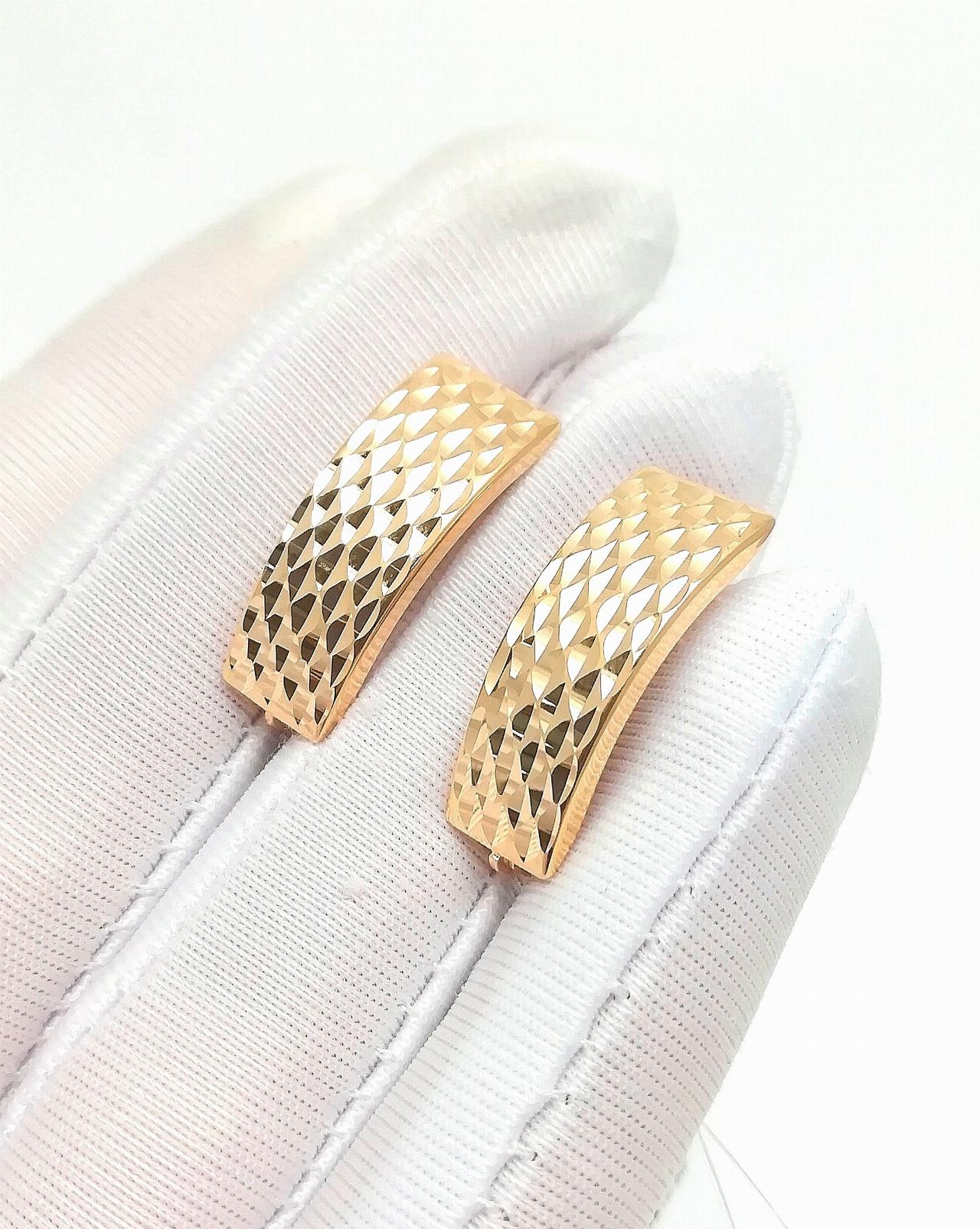 Золотые серьги женские