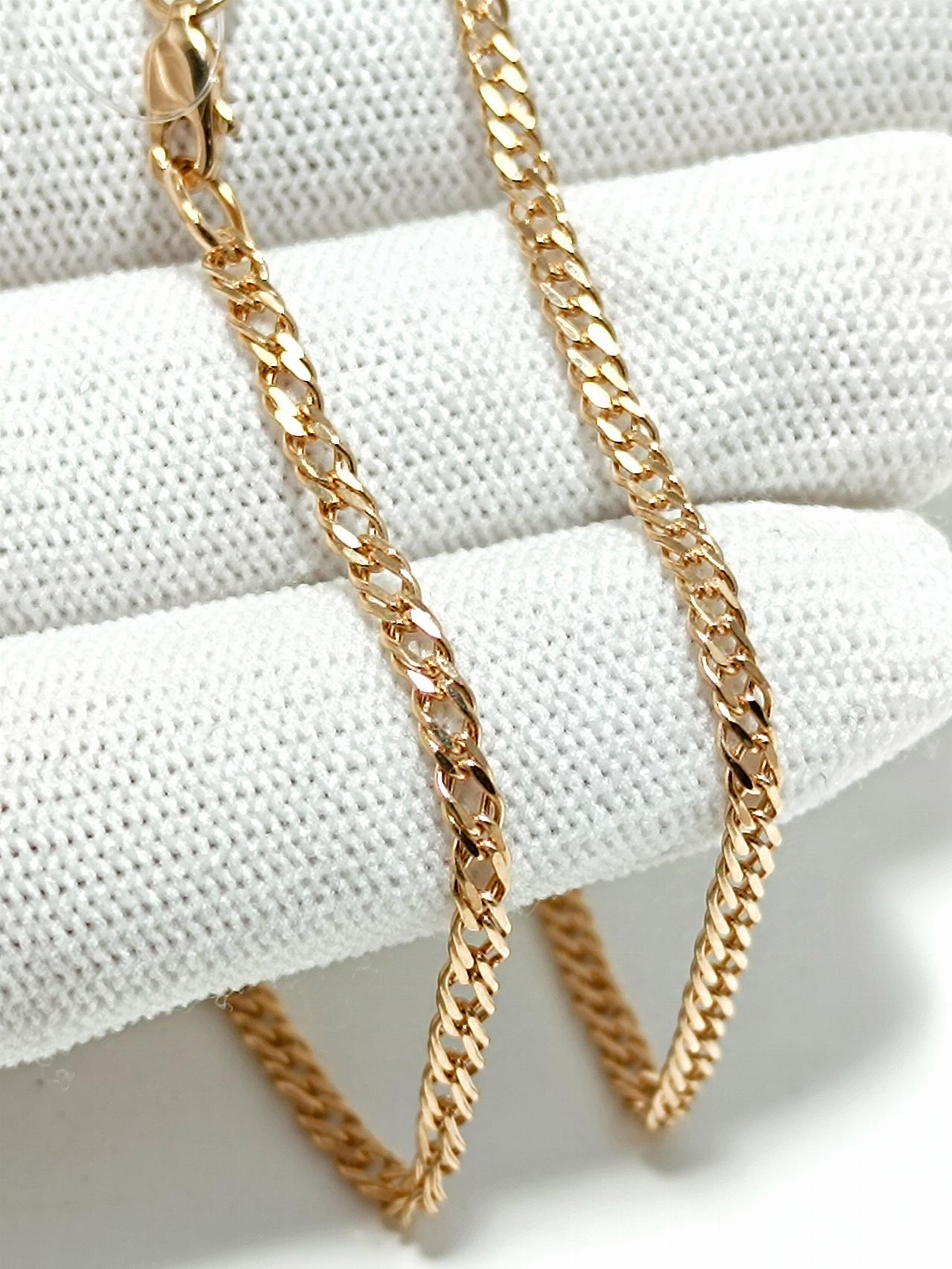 Золотая цепочка Двойной ромб