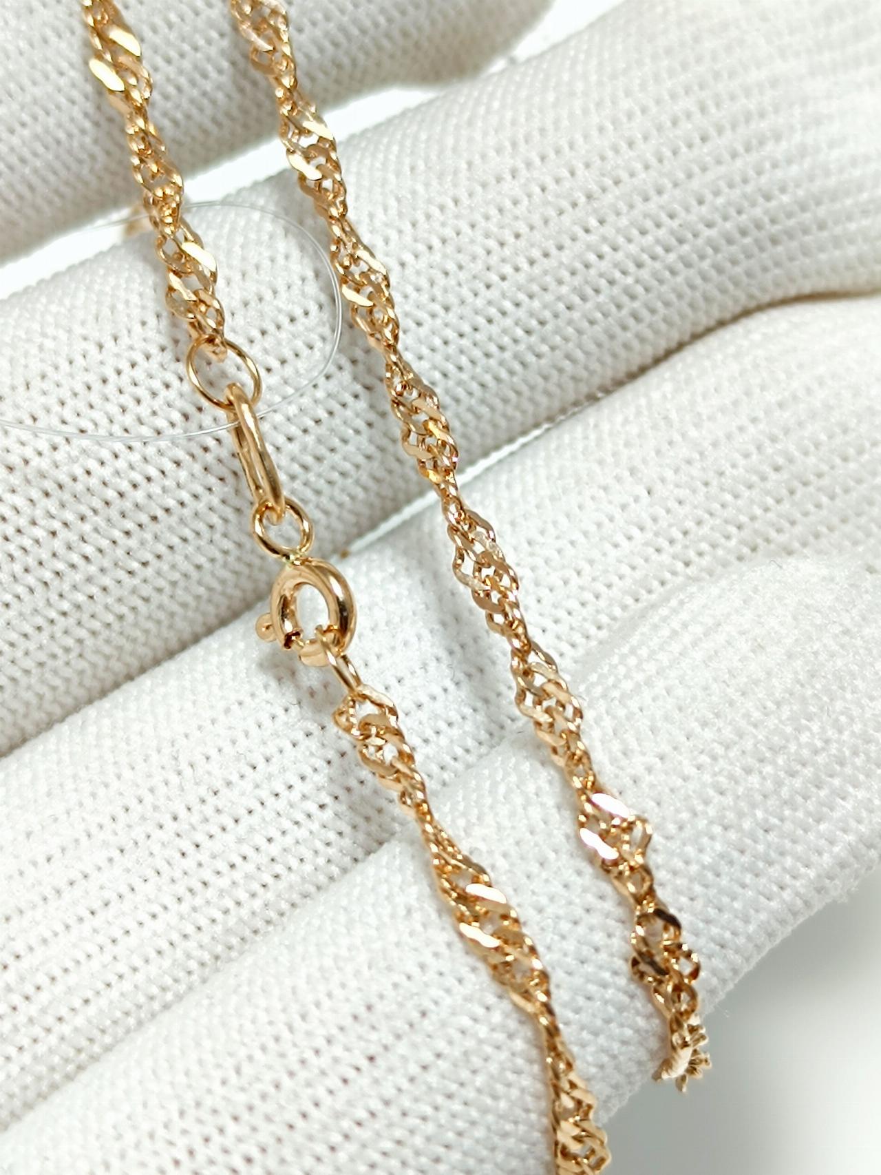 Золотая цепочка Сингапур