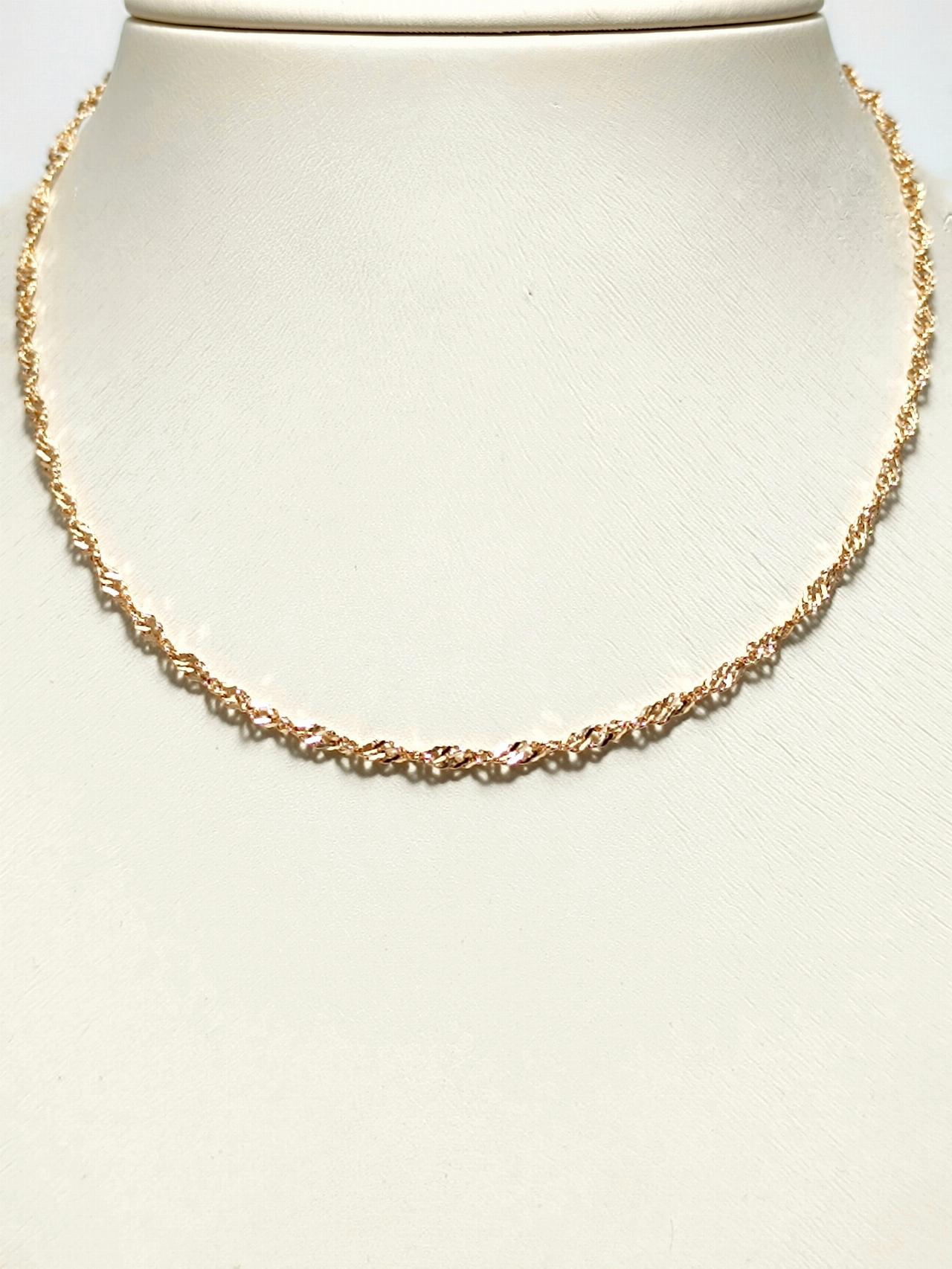 Золотая цепочка Сингапур