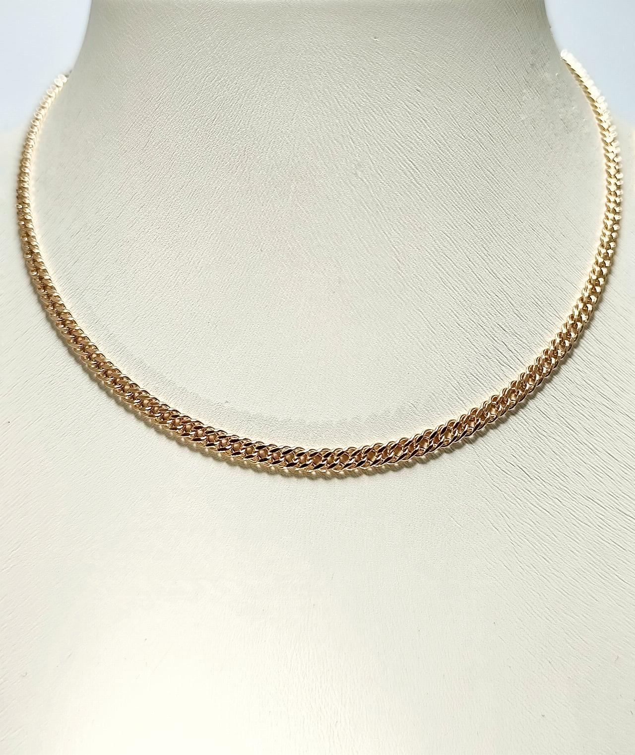 Золотая цепочка Двойной ромб