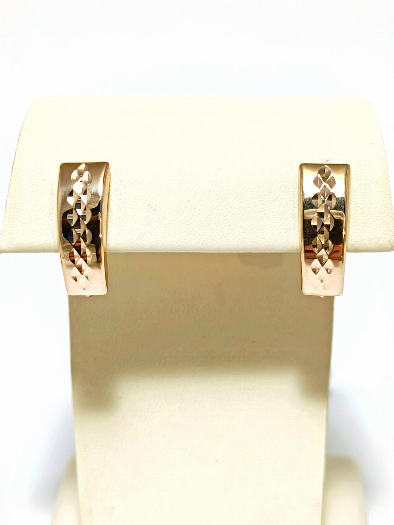 Золотые серьги женские