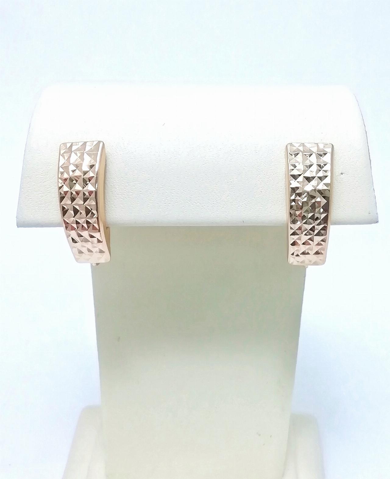 Золотые серьги женские