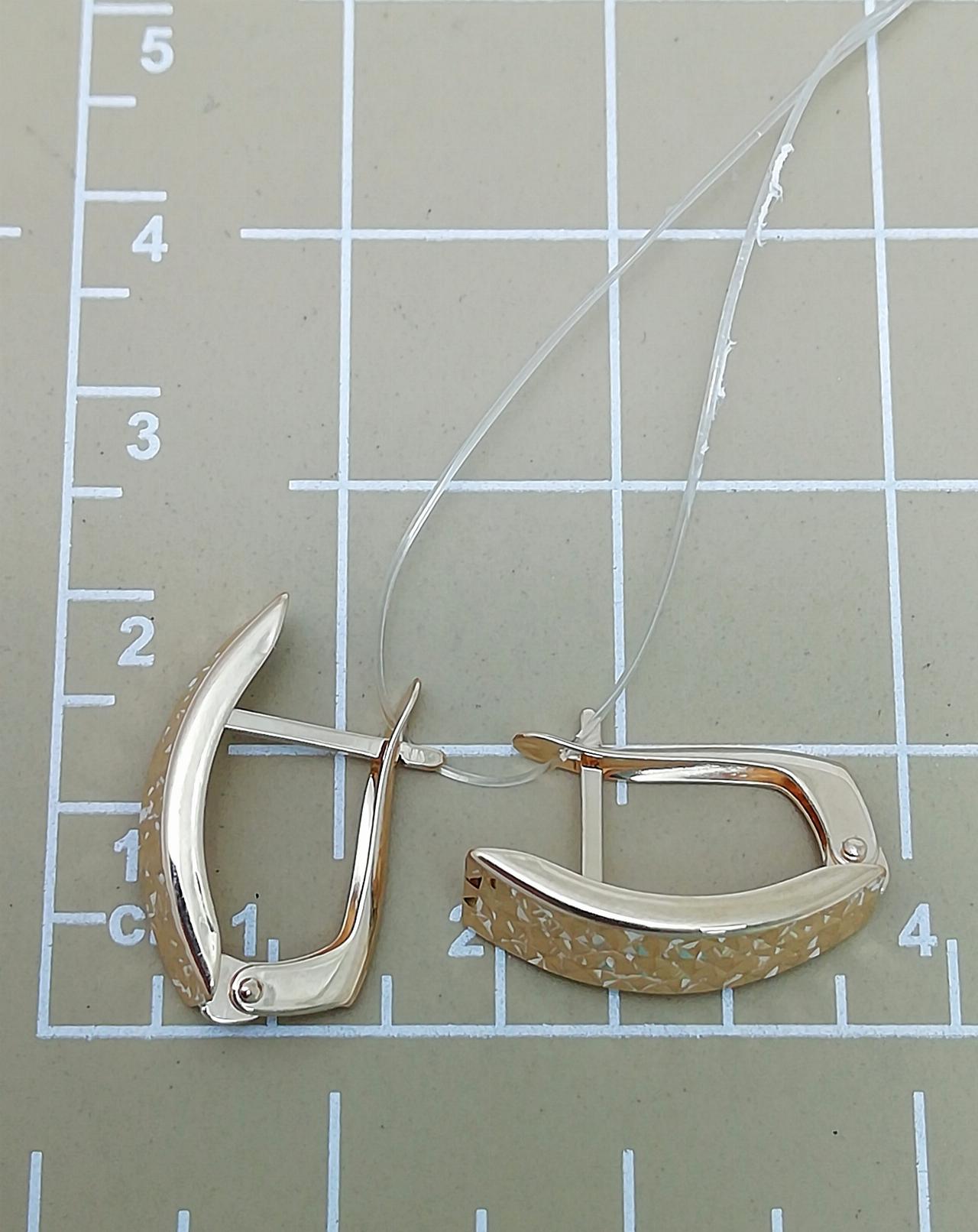 Золотые серьги женские