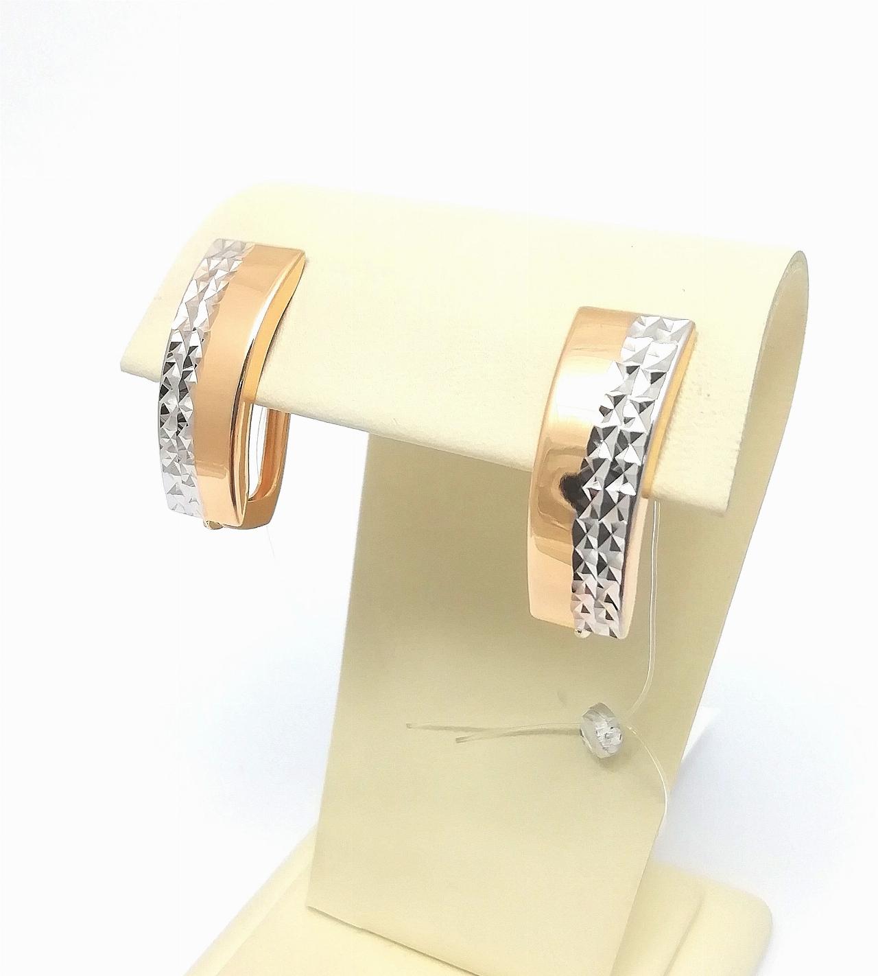 Золотые серьги женские