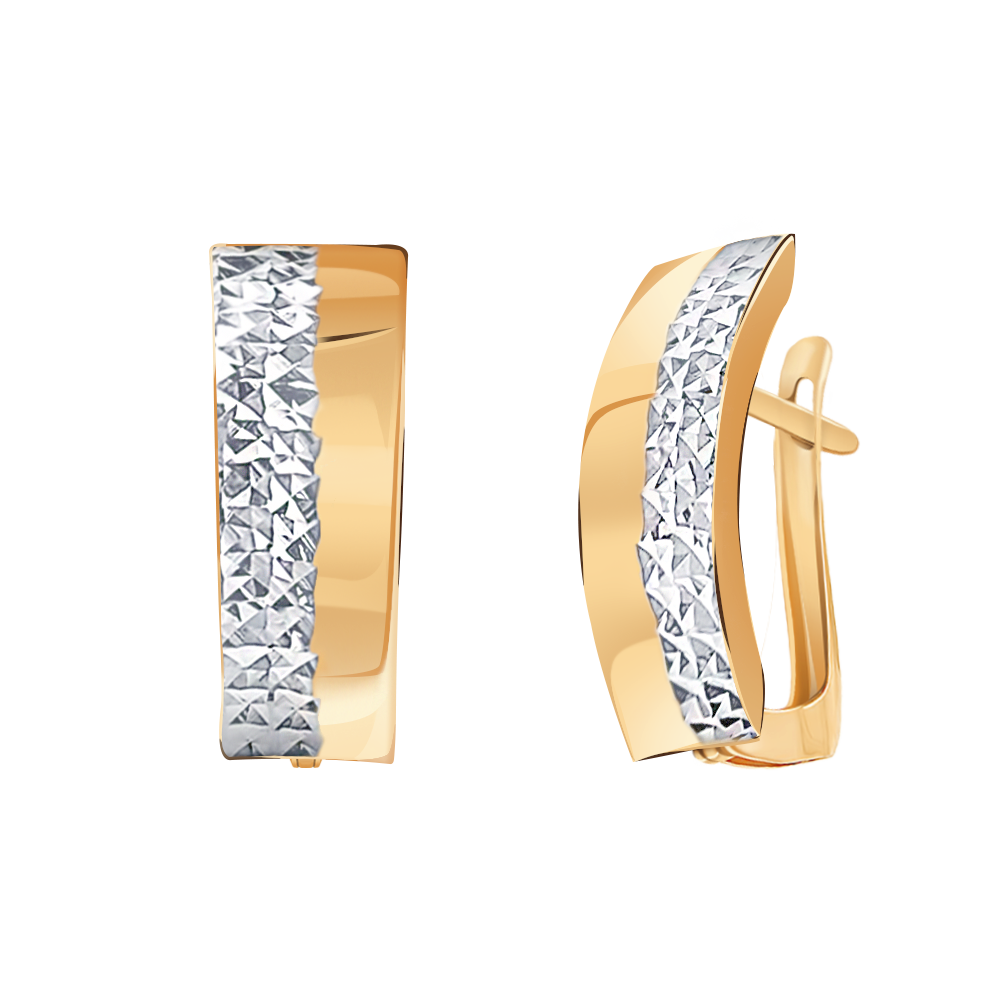 Золотые серьги женские