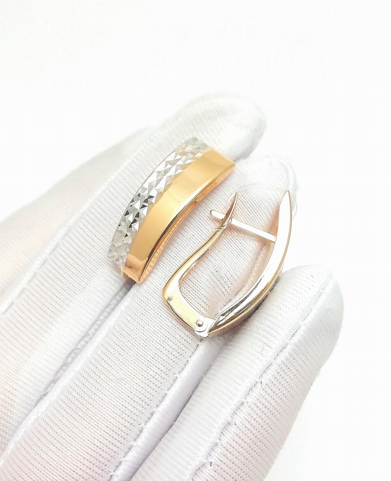 Золотые серьги женские