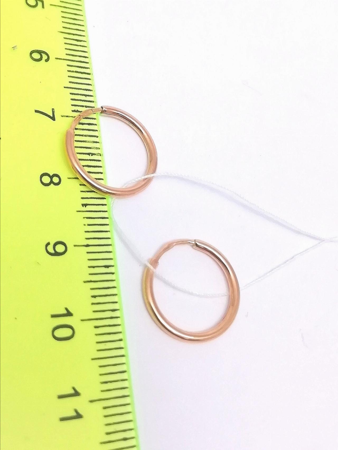 Золотые серьги конго