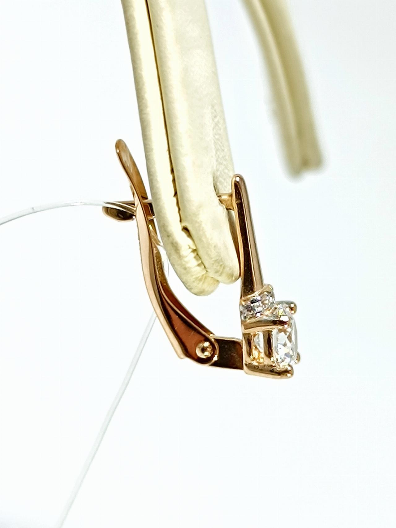 Золотые серьги женские