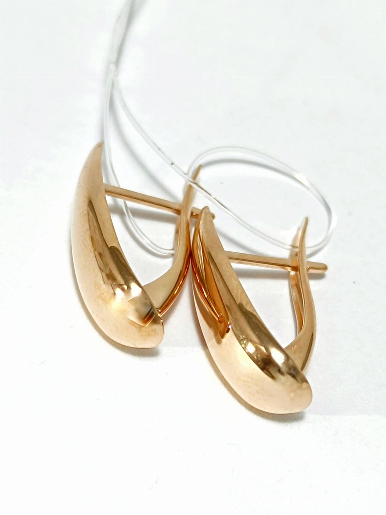 Золотые серьги женские