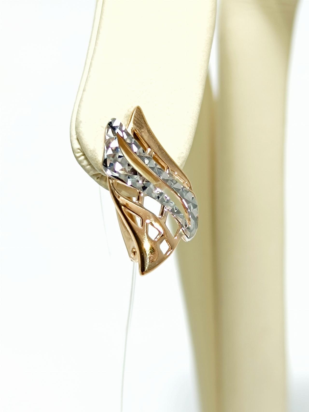 Золотые серьги женские