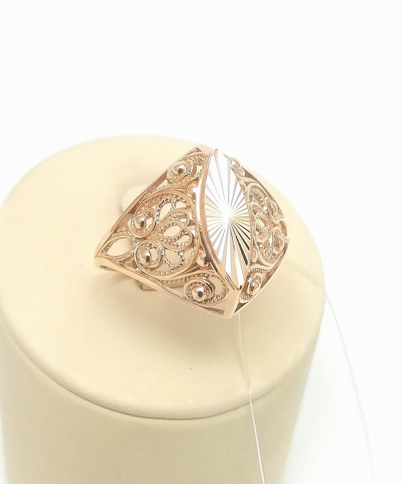 Золотое кольцо Маркиз