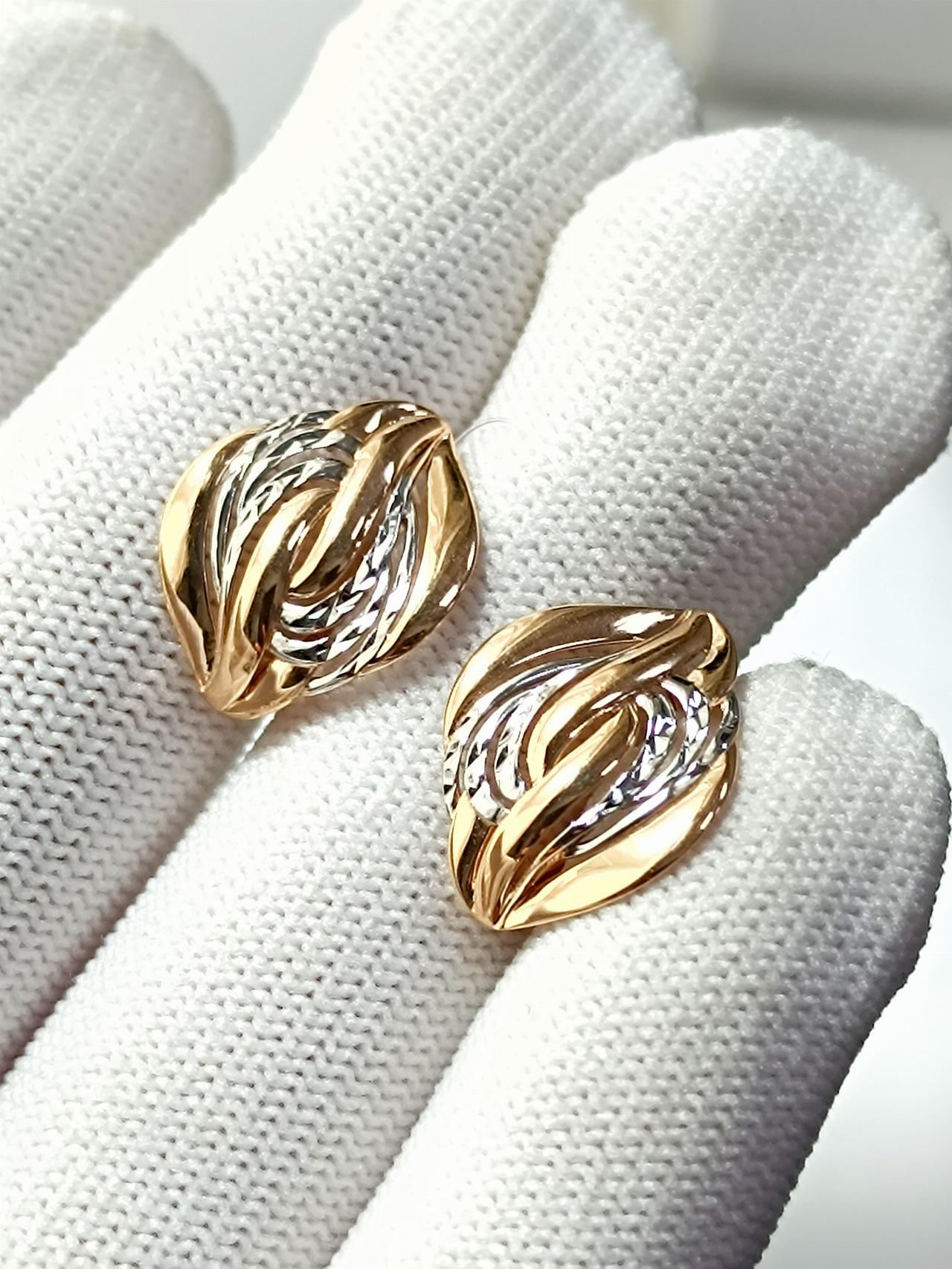 Золотые серьги женские
