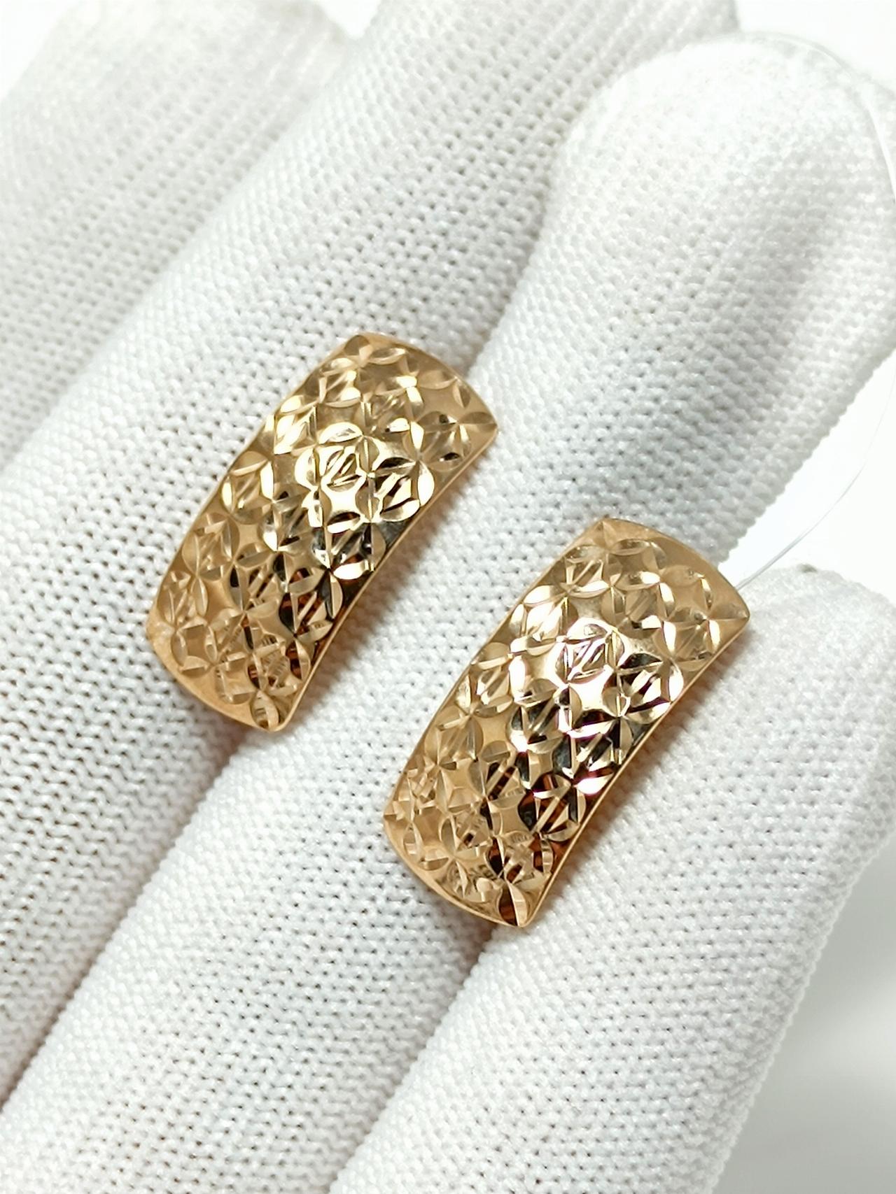 Золотые серьги женские