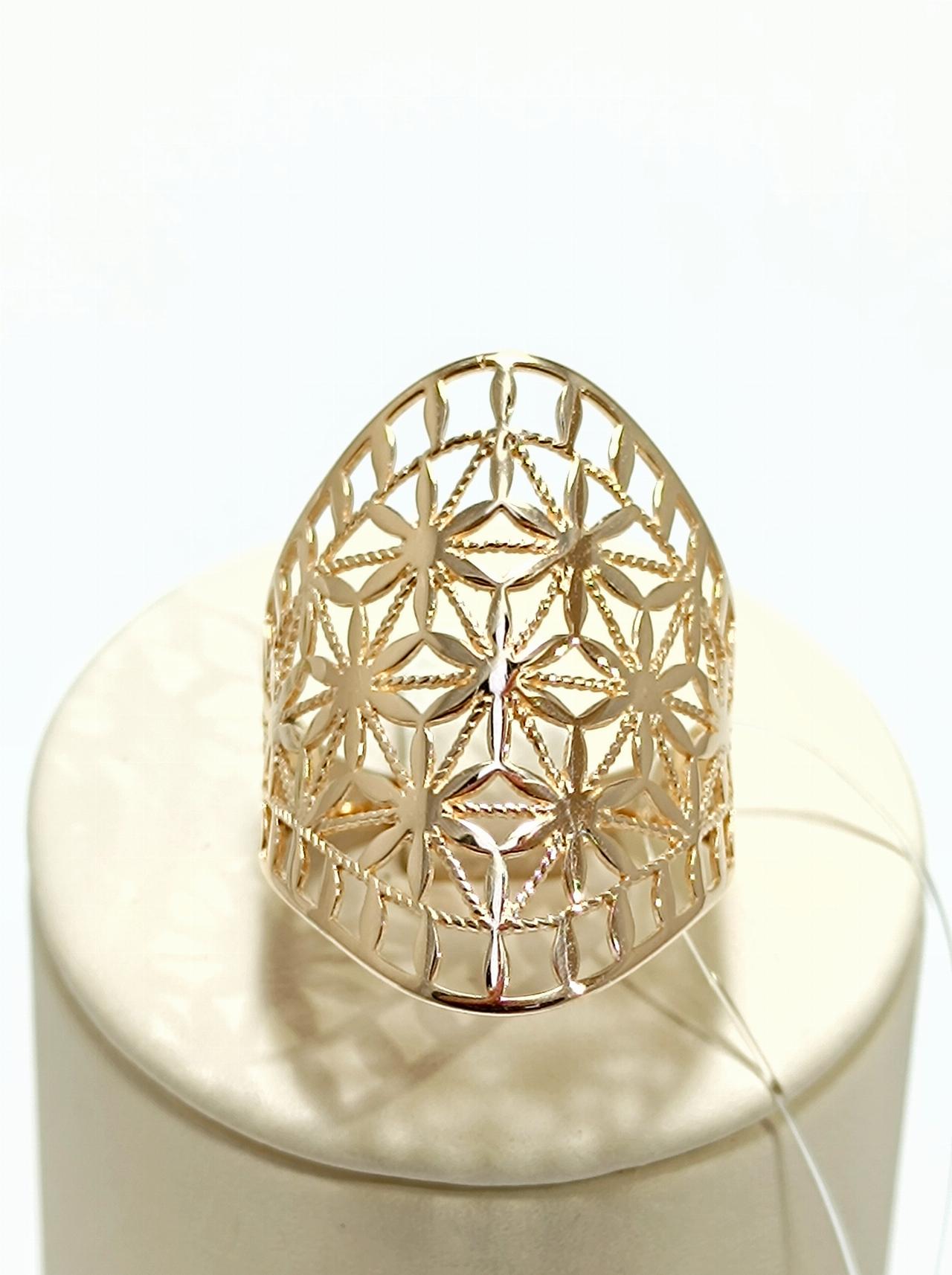 Золотое кольцо женское